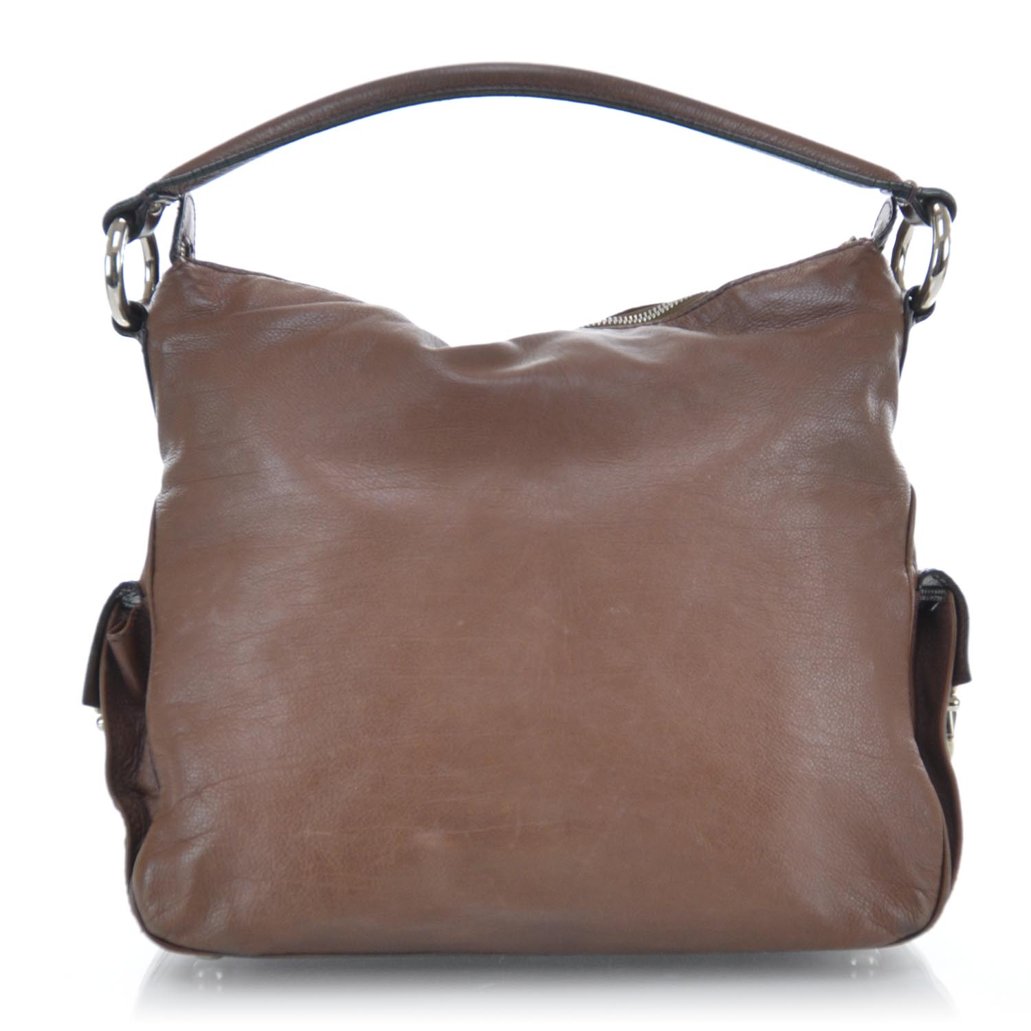 MARC JACOBS Leather Large Multipocket Hobo Bag 28500