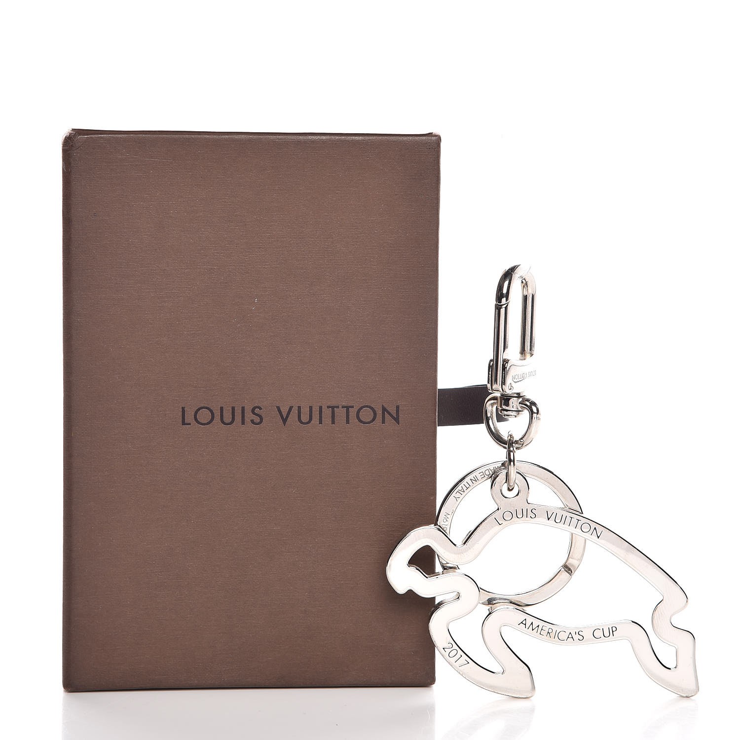 LOUIS VUITTON America&#39;s Cup Tropicoral Turtle Bag Charm Key Holder 333124