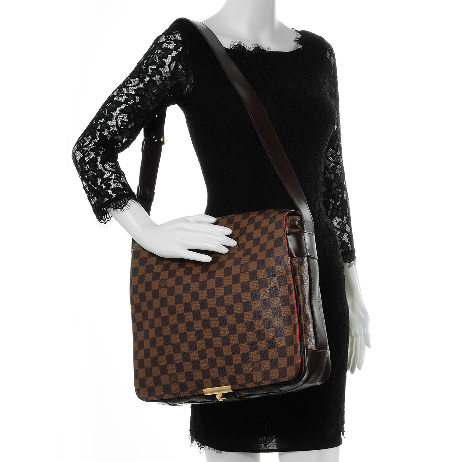 louis vuitton damier ebene bastille messenger bag