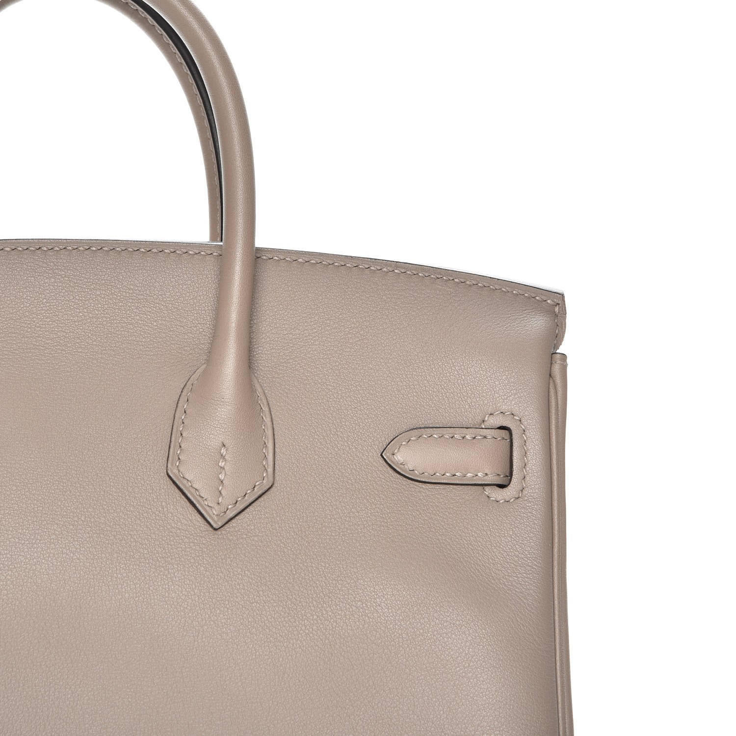 HERMES Swift Birkin 25 Gris Asphalte 226628