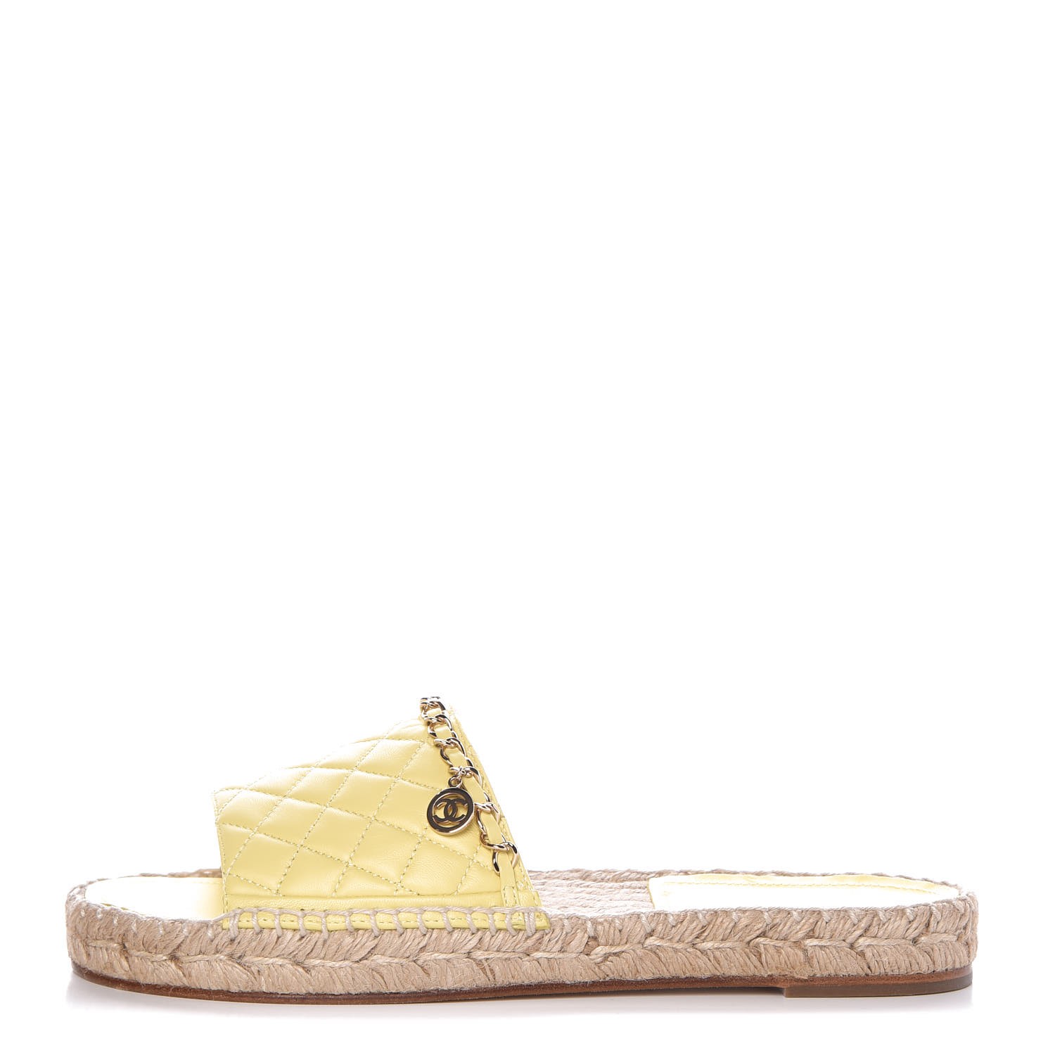 chanel slip ons espadrilles