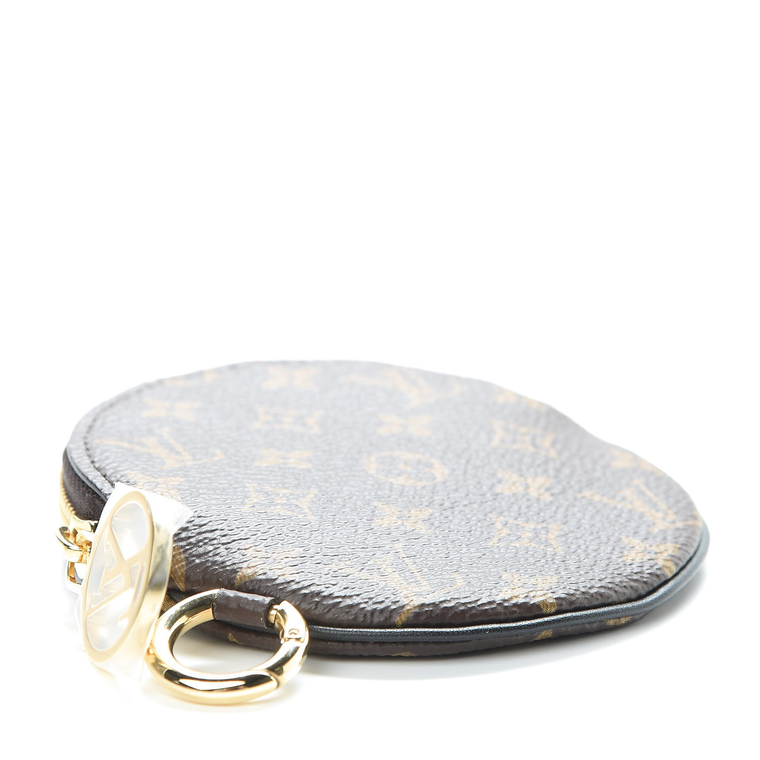 LOUIS VUITTON Mini Monogram Trio Pouch Round Coin Purse 472306