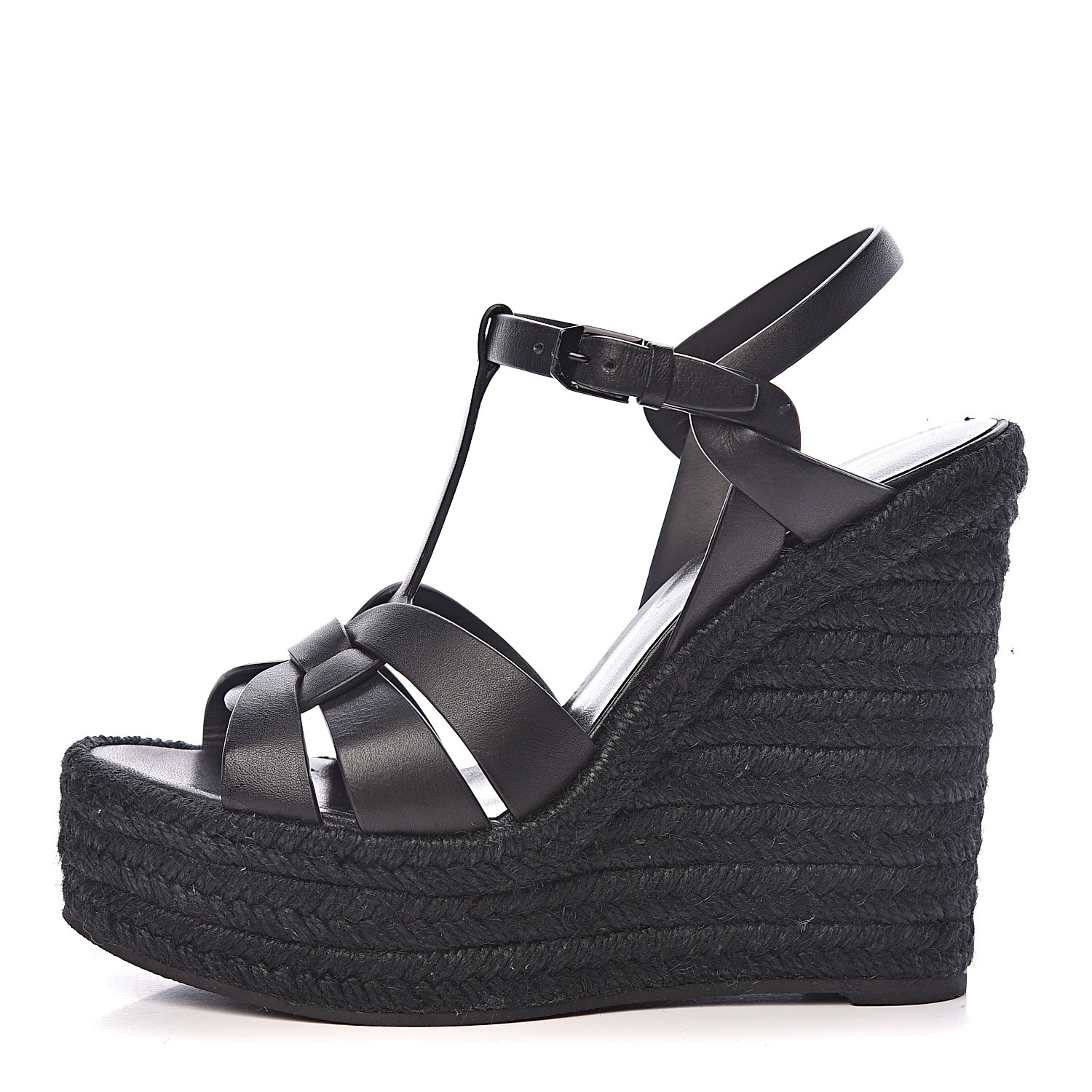 ysl tribute espadrille wedge