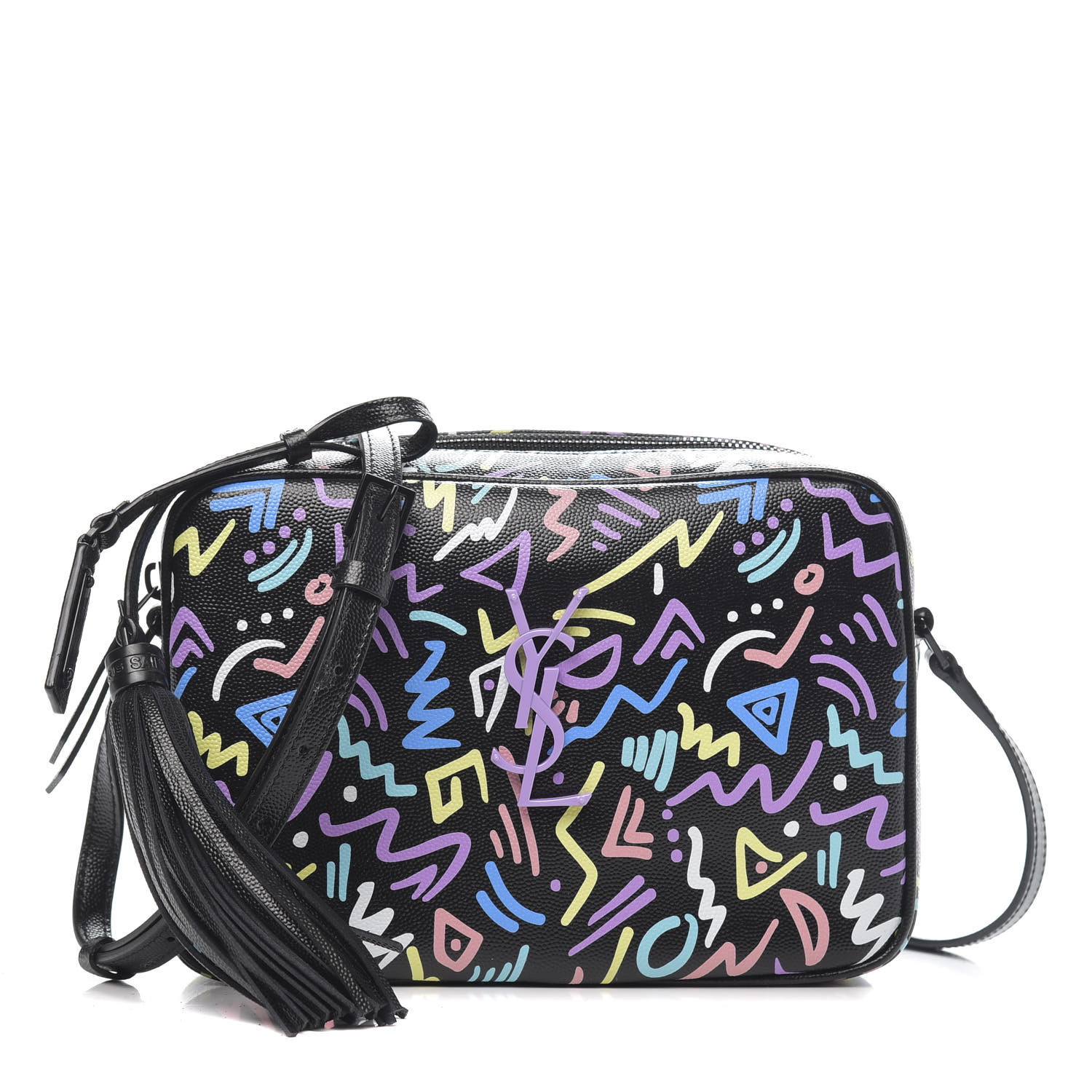 ysl camera bag black