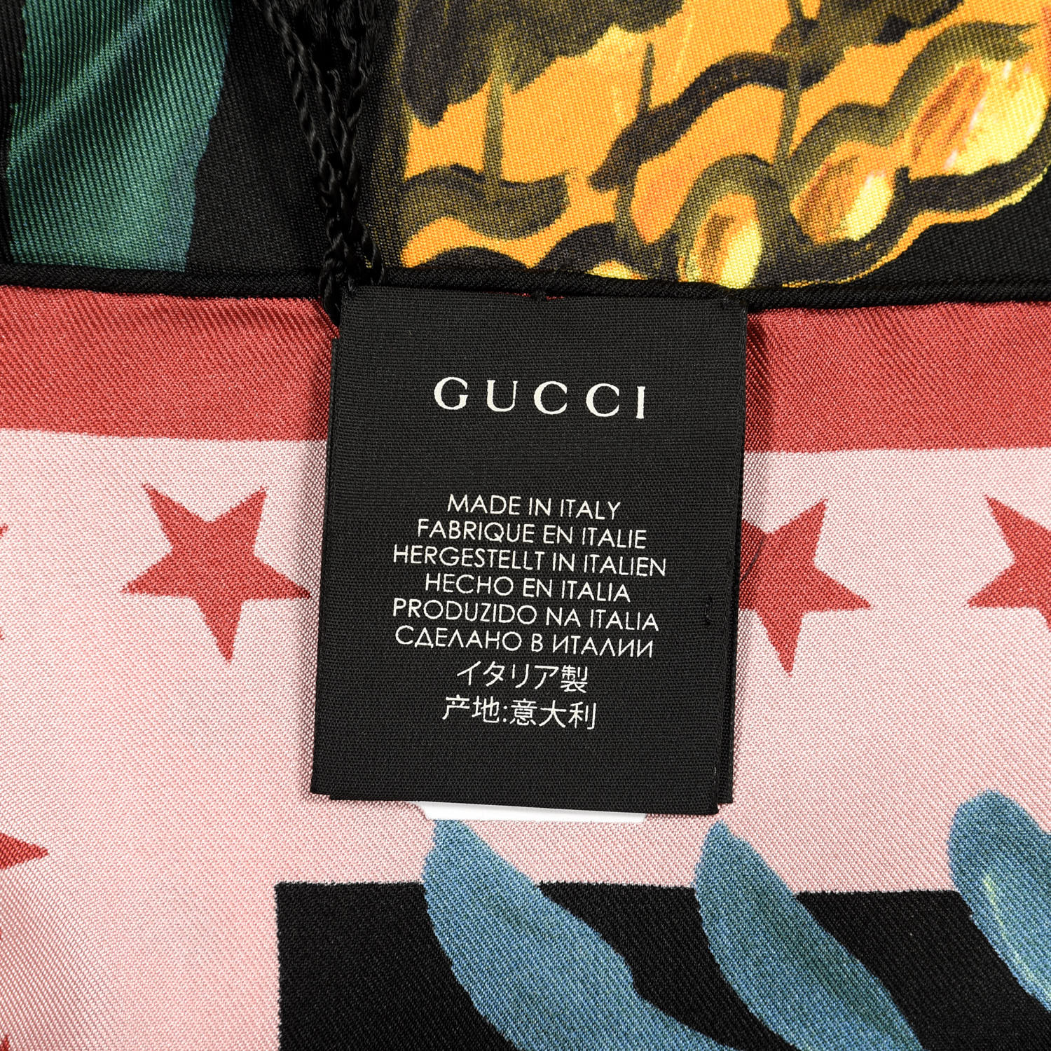 gucci scarf l aveugle par amour