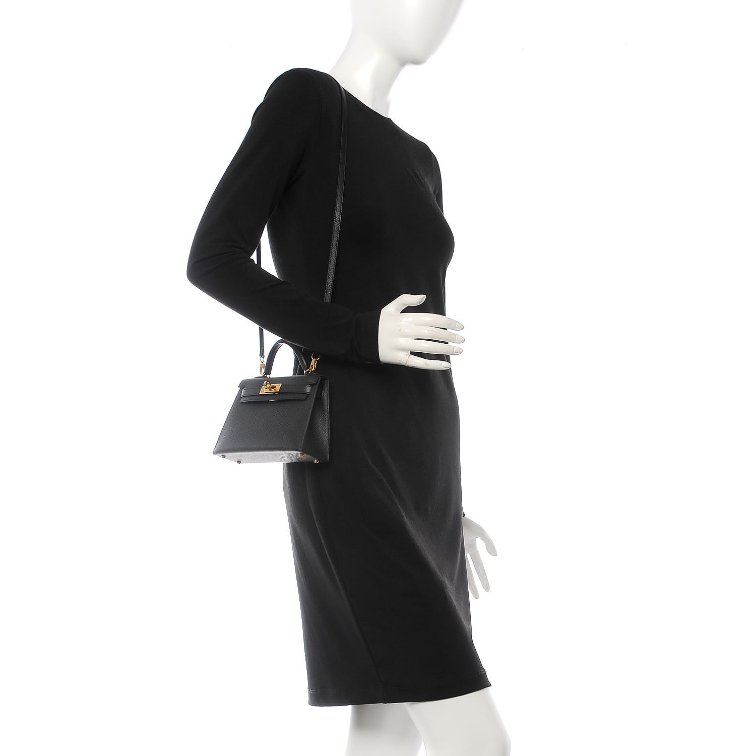 hermes kelly mini black