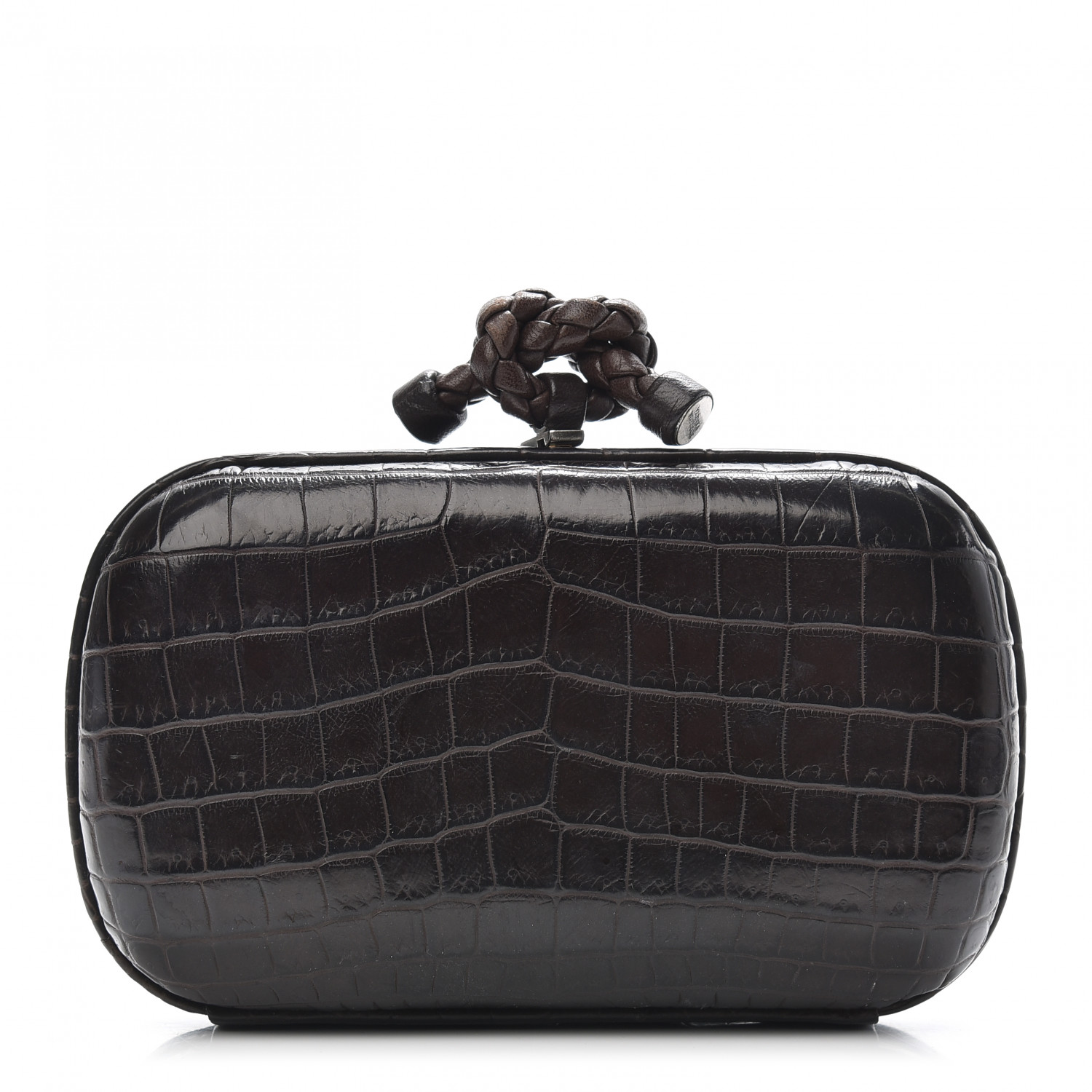 bottega veneta crocodile clutch