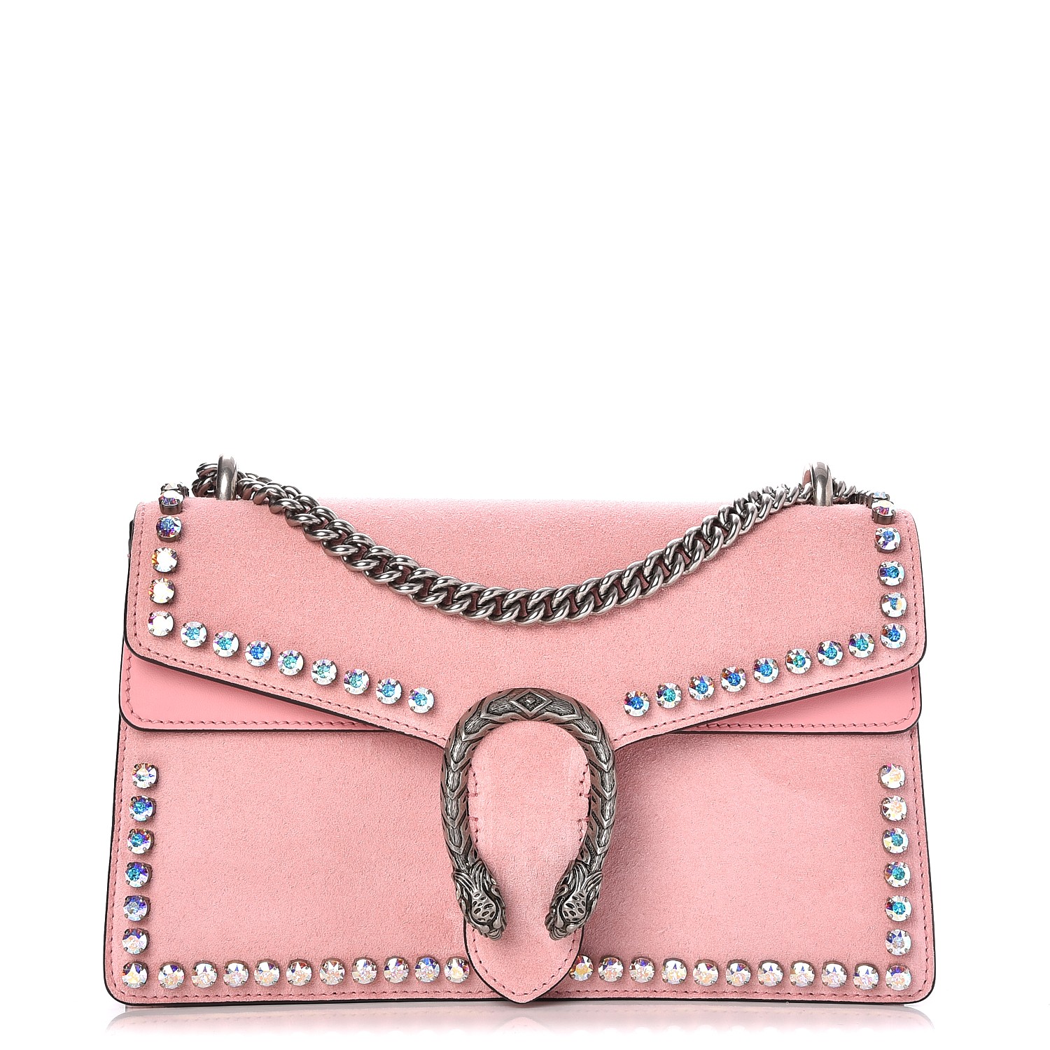 gucci pink suede bag