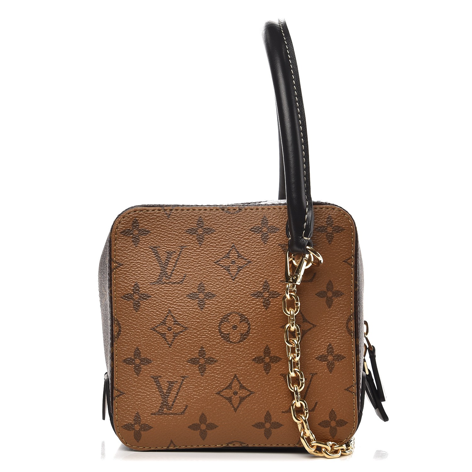 Cartouchière leather crossbody bag Louis Vuitton Brown in Leather