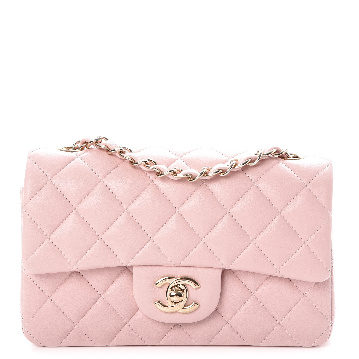 chanel mini rectangular lambskin