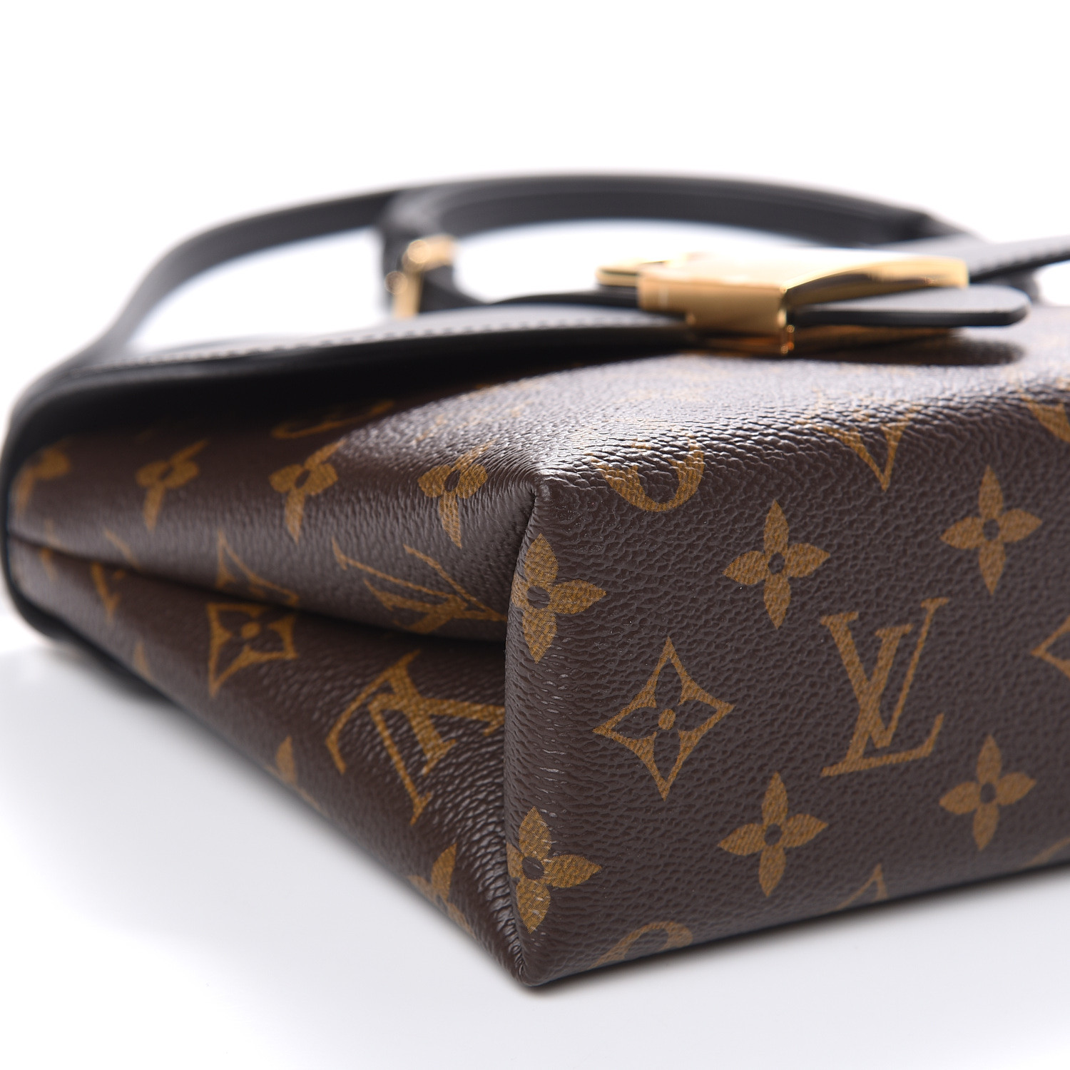 Louis Vuitton Locky Monogram BB Noir in Coated Canvas/Leather with