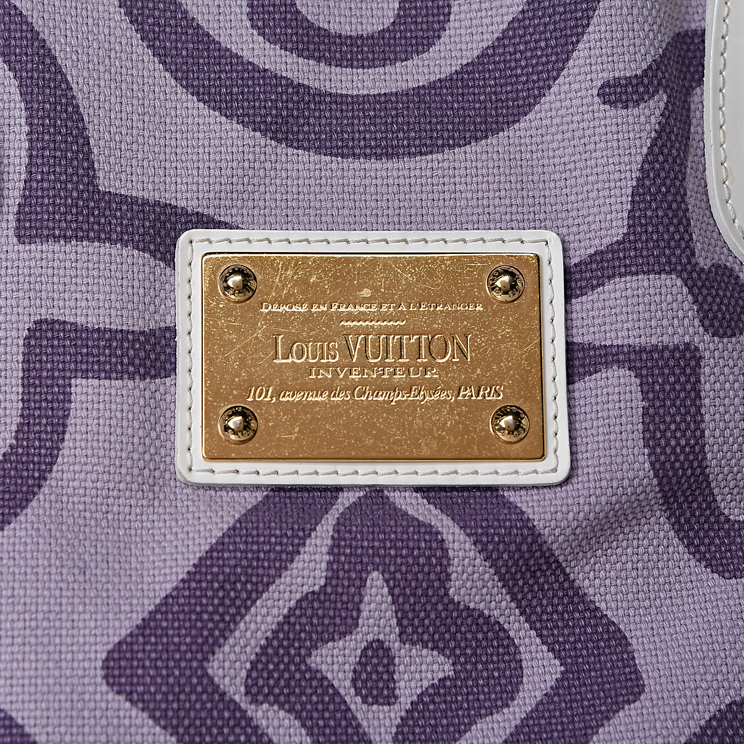 LOUIS VUITTON Tahitienne Cabas GM Lilac 488039