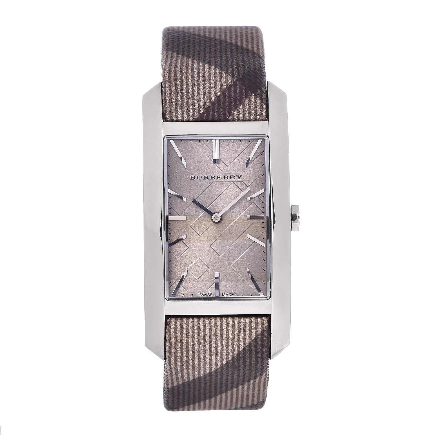 burberry stainless steel watch