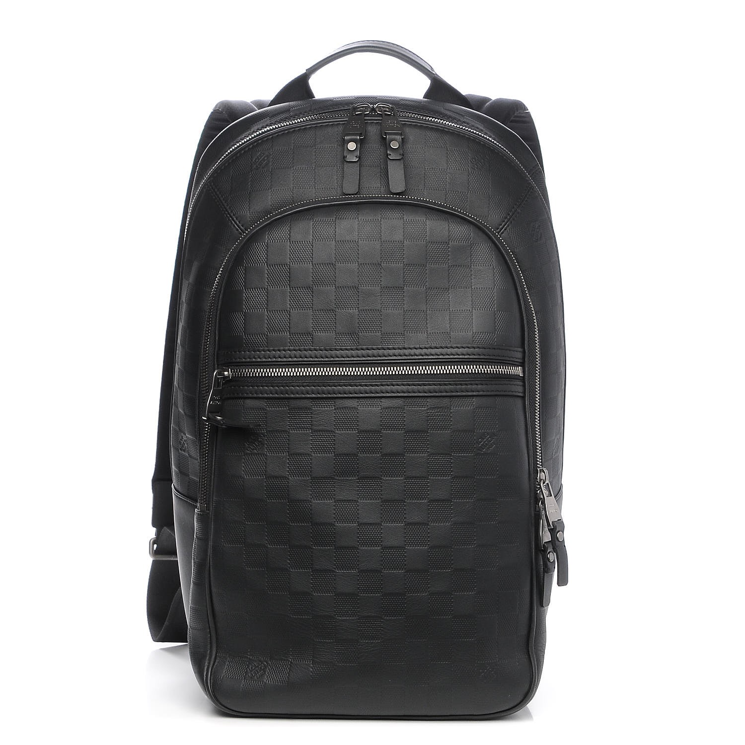 LOUIS VUITTON Damier Infini Michael Backpack Black 236836