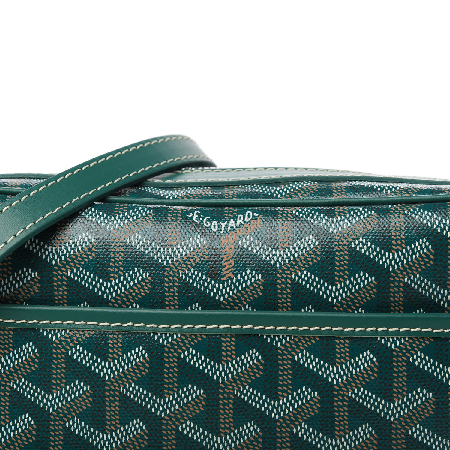 GOYARD Goyardine Sac Cap Vert Green 776161 FASHIONPHILE