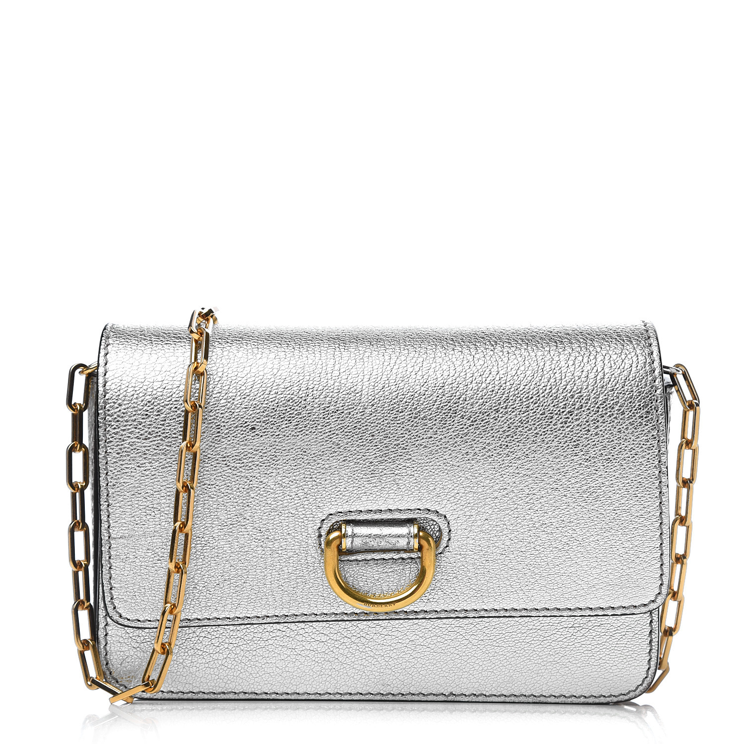 burberry metallic bag