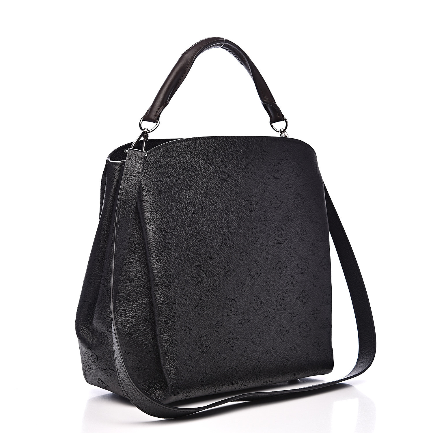 LOUIS VUITTON Mahina Babylone PM Black 533522