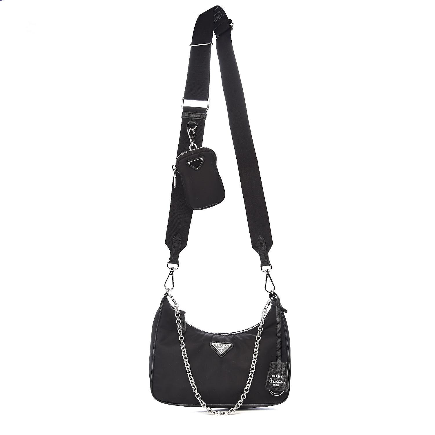 prada shoulder bag nylon