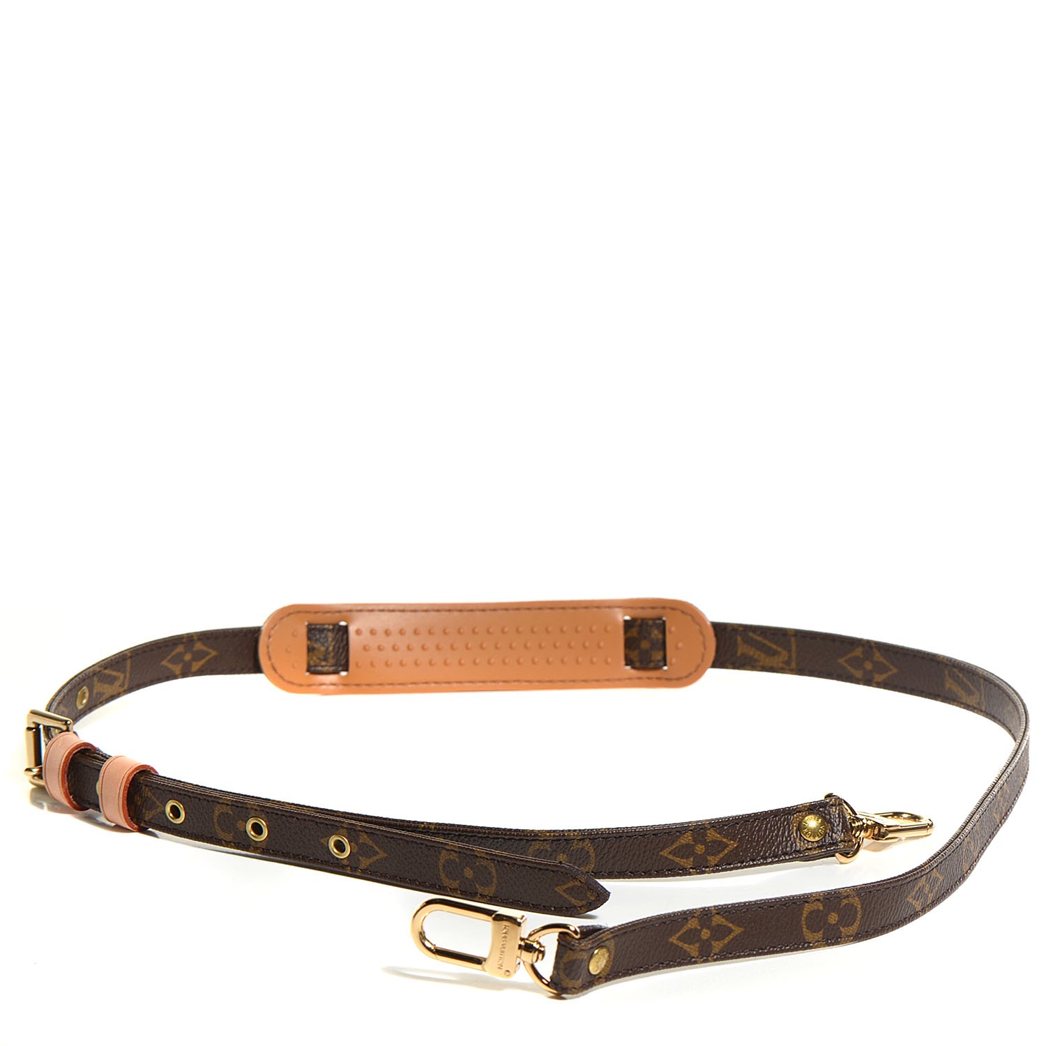 louis vuitton shoulder strap monogram