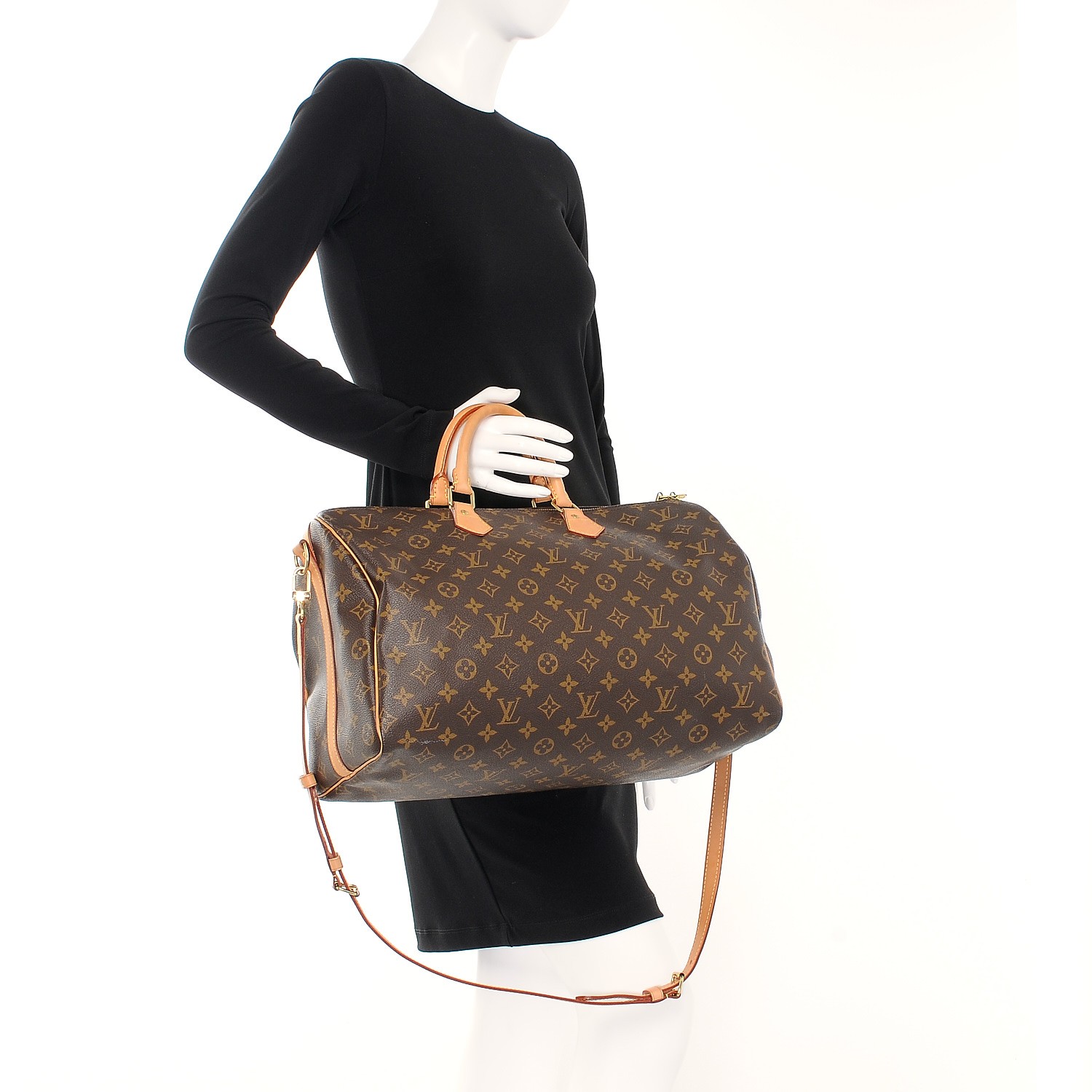 Speedy Bandouliere 40 Black Monogram - For Sale on 1stDibs