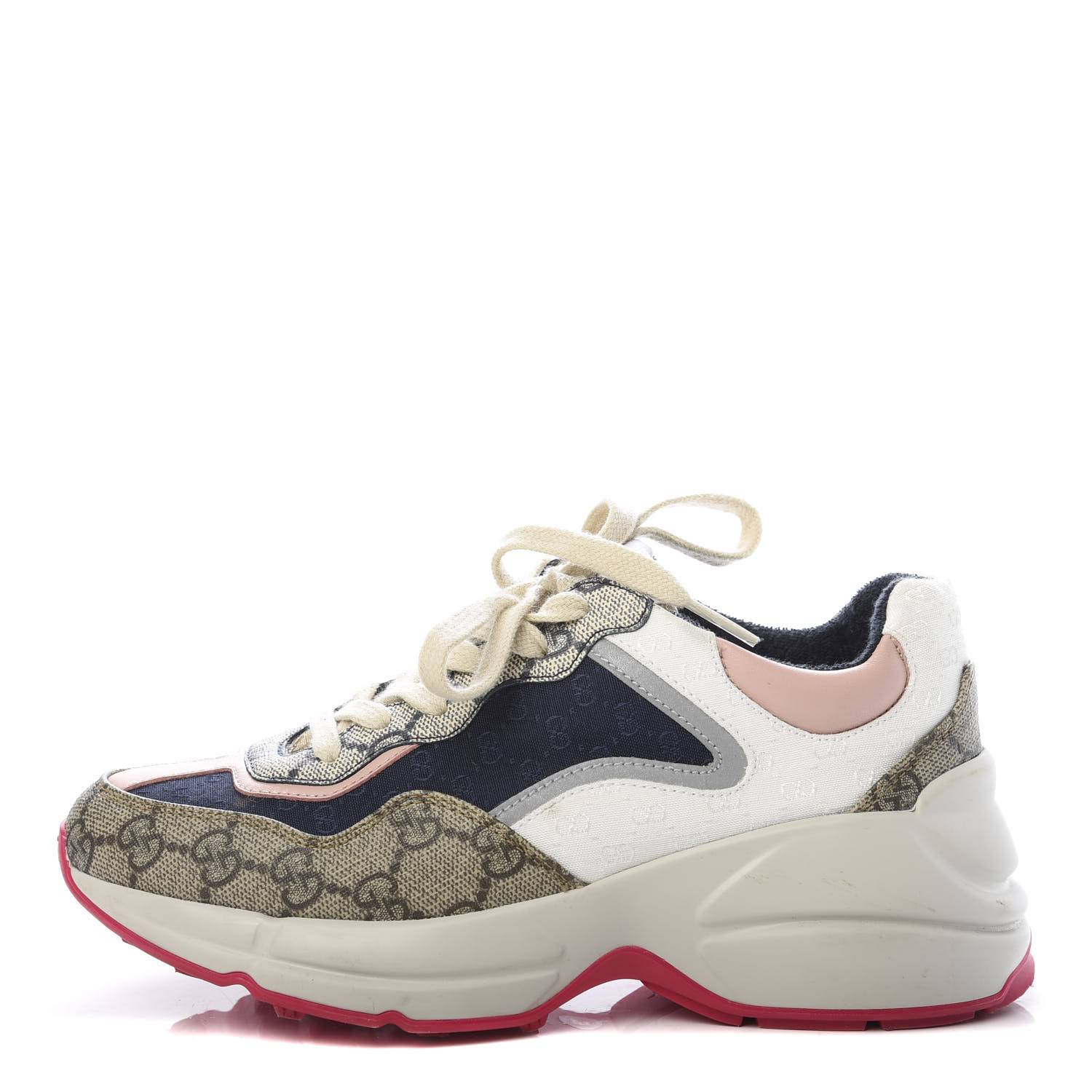 gucci rhyton sneakers beige