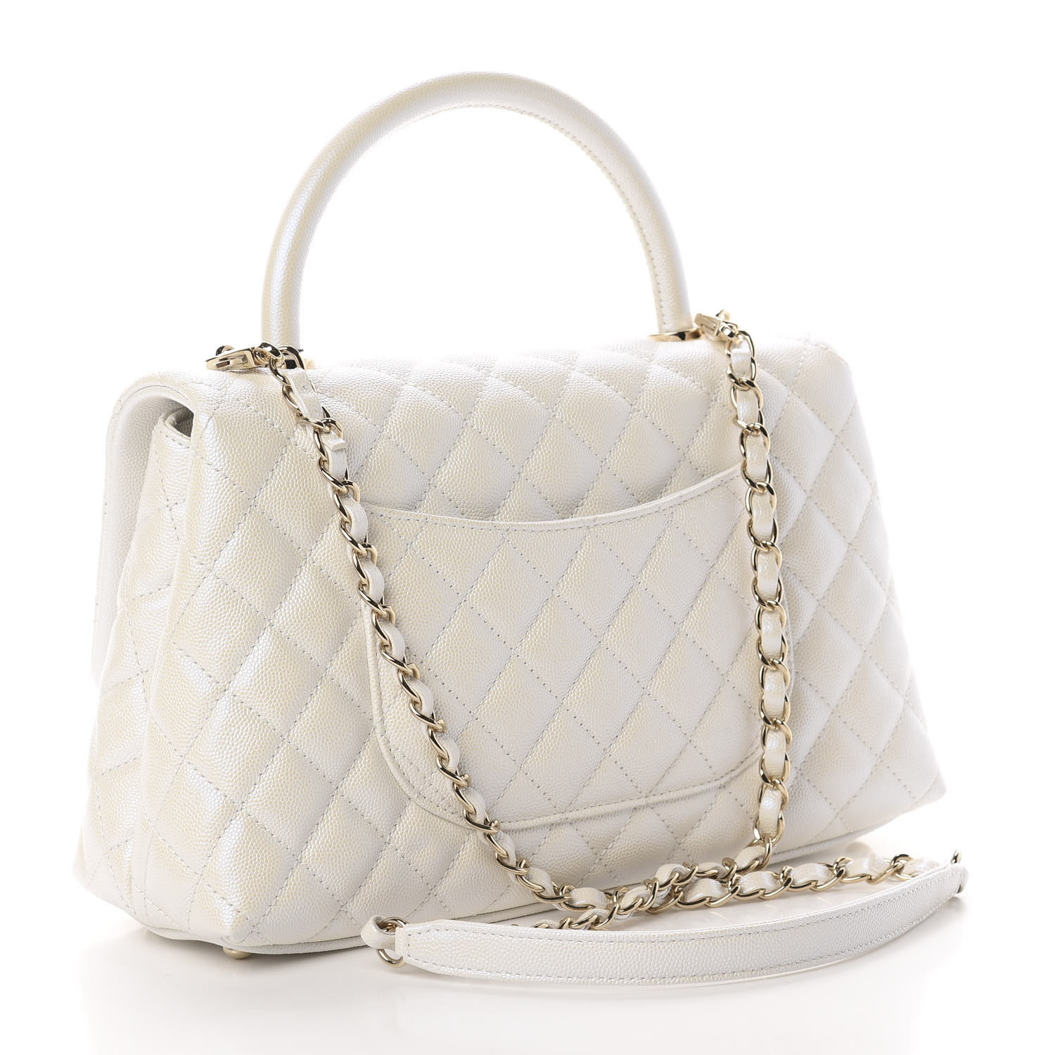 chanel iridescent coco handle