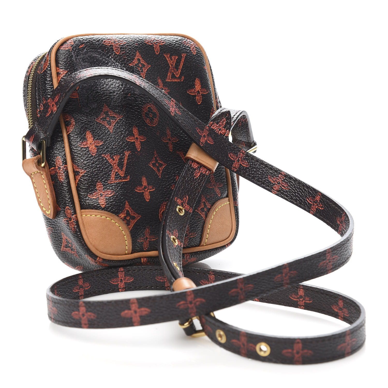 Louis Vuitton Marron Monogram Canvas Catogram Paname Crossbody Bag