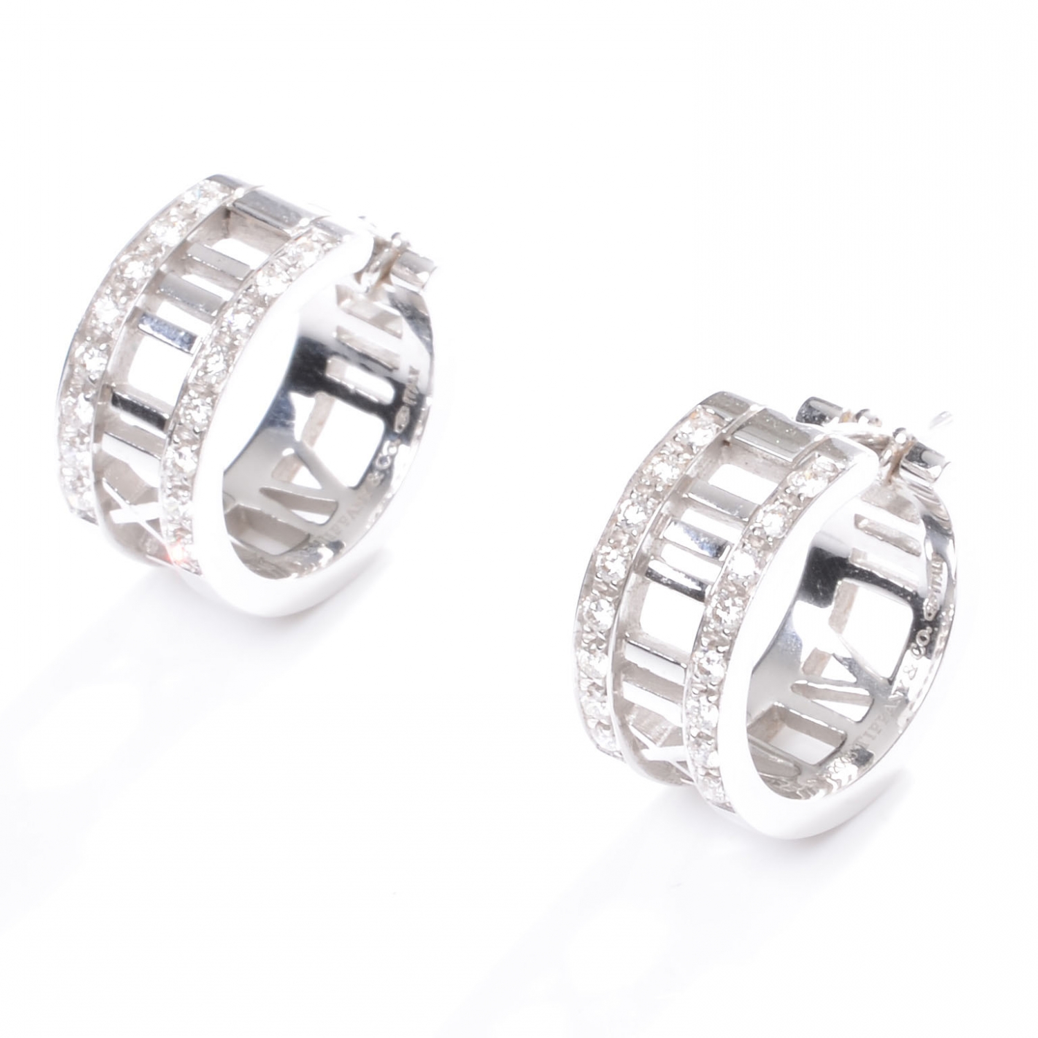 tiffany atlas hoop earrings
