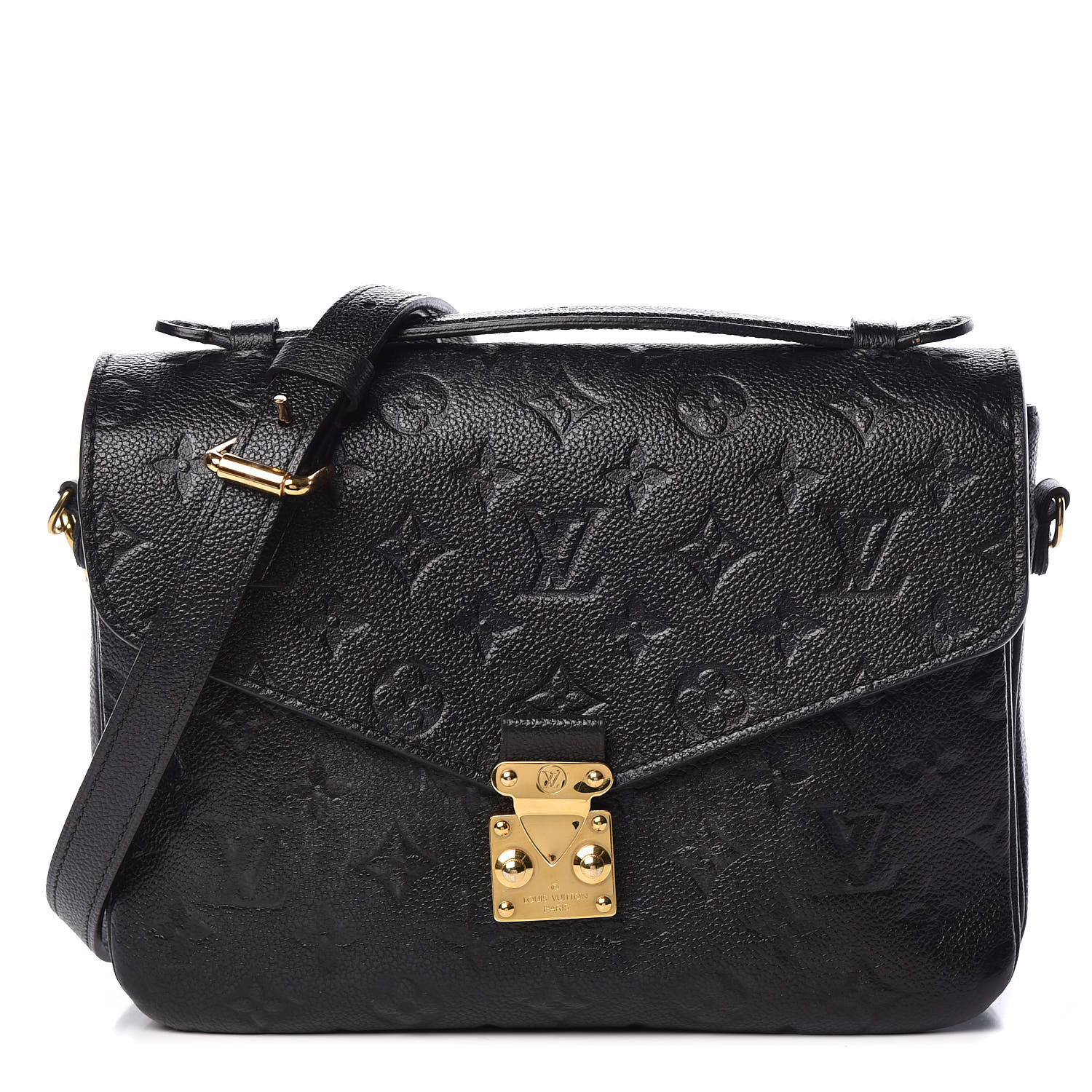 lv multi pochette empreinte black