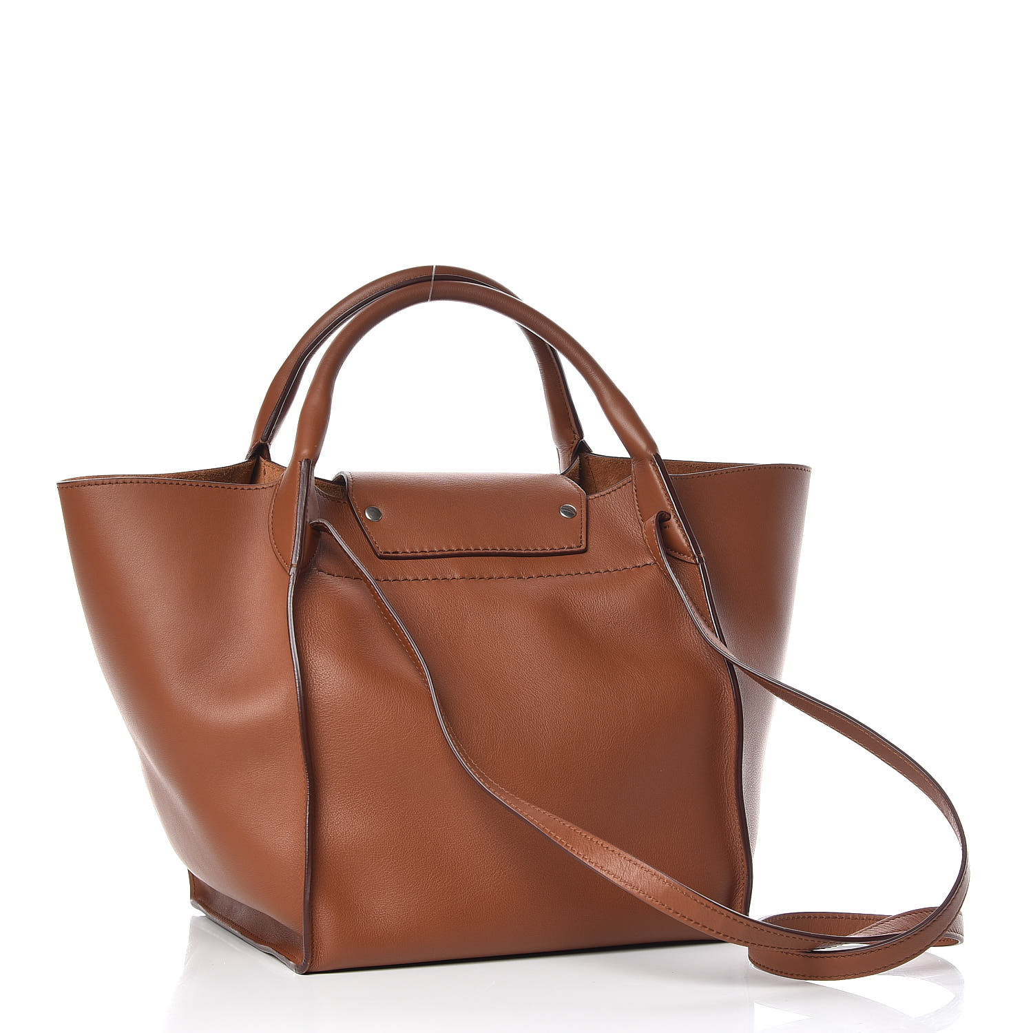 CELINE Smooth Calfskin Small Big Bag Tan 497679