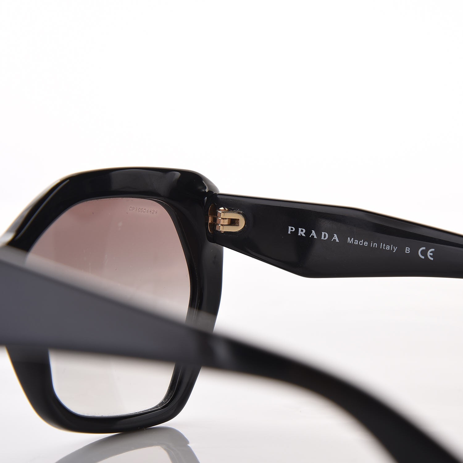 PRADA Sunglasses SPR 16R Black 278701