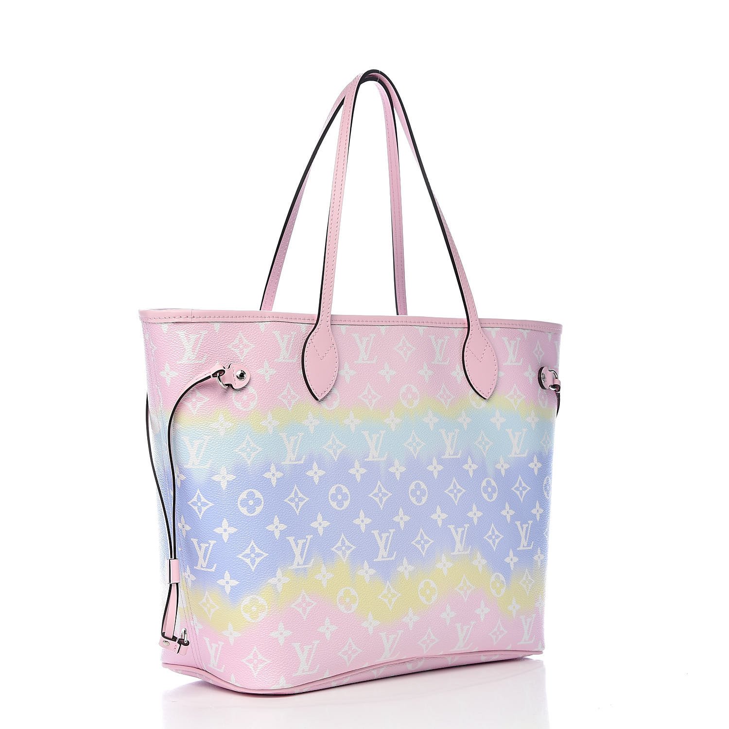 Louis Vuitton Neverfull MM Sunrise Pastel Handbag Summer 2022. New
