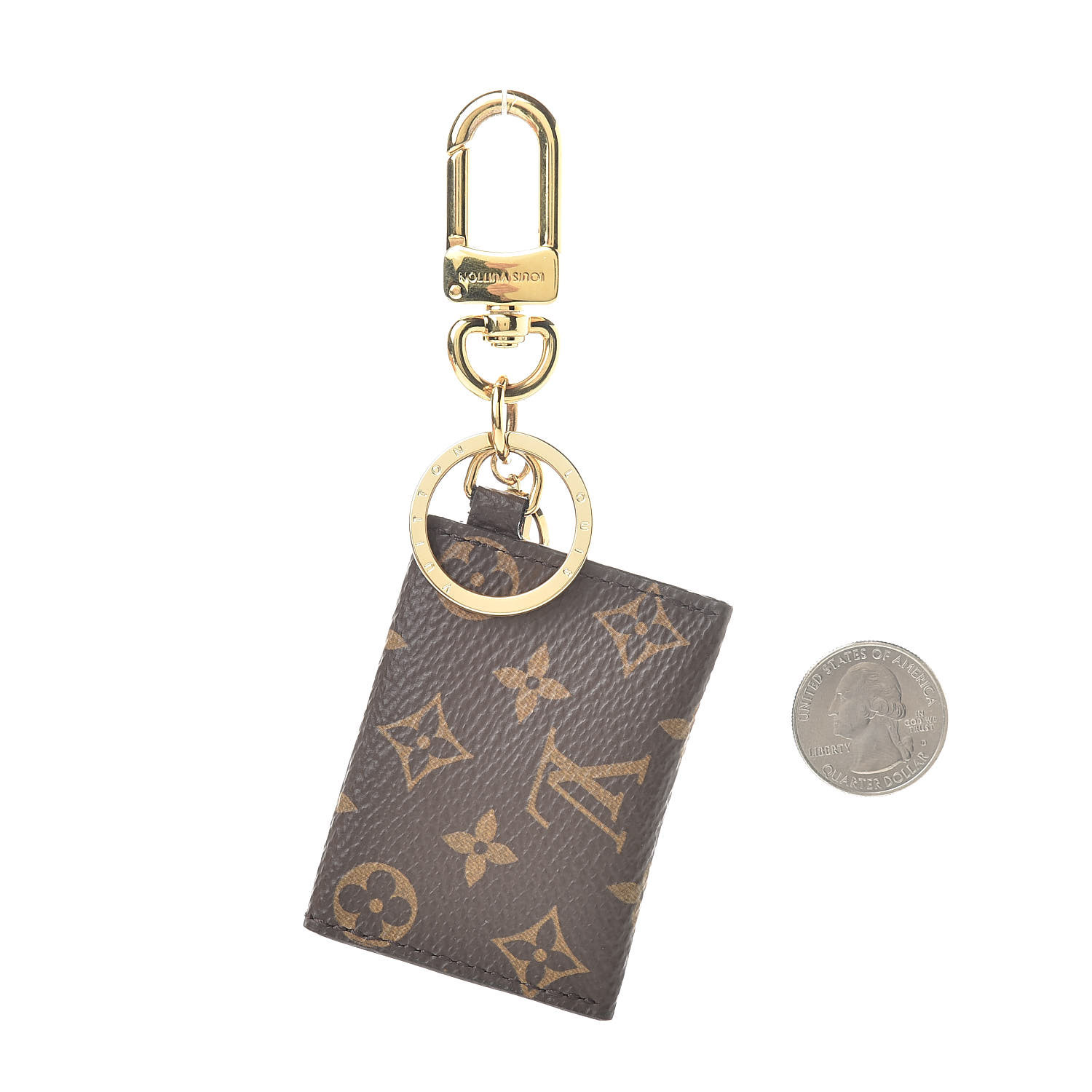LOUIS VUITTON Monogram Kirigami Pouch Bag Charm Key Holder 513090