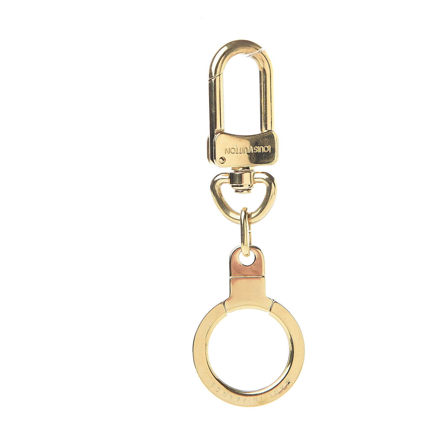 LOUIS VUITTON Pochette Extender Key Ring Gold 514493