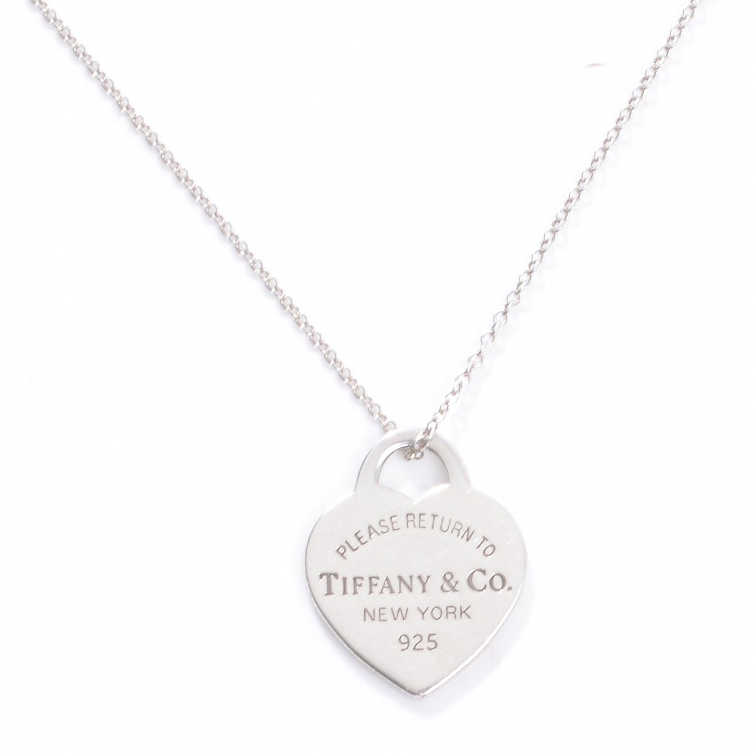 please return to tiffany and co necklace fake
