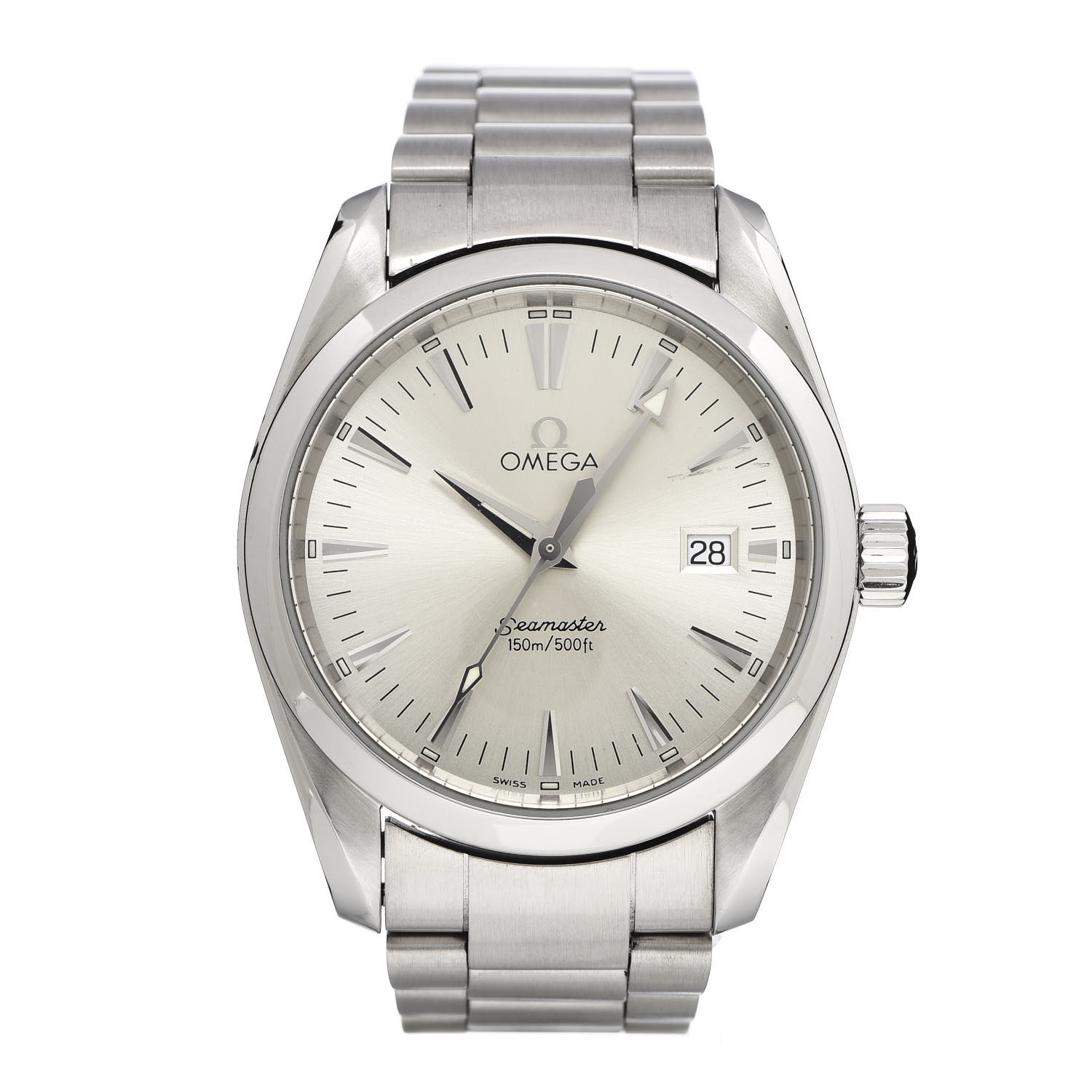 omega aqua terra 36mm quartz