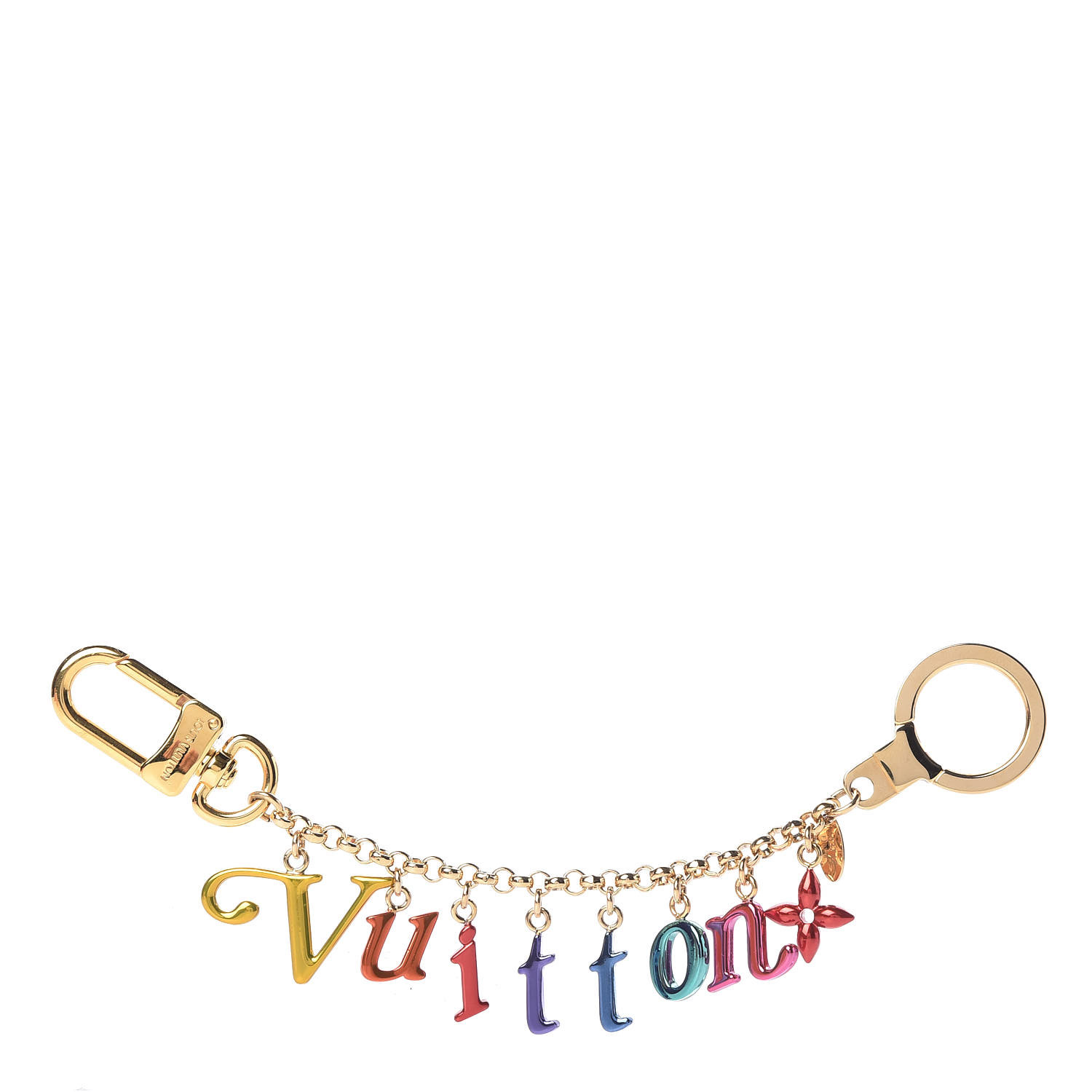 LOUIS VUITTON New Wave Key Chain Bag Charm Multicolor 433743