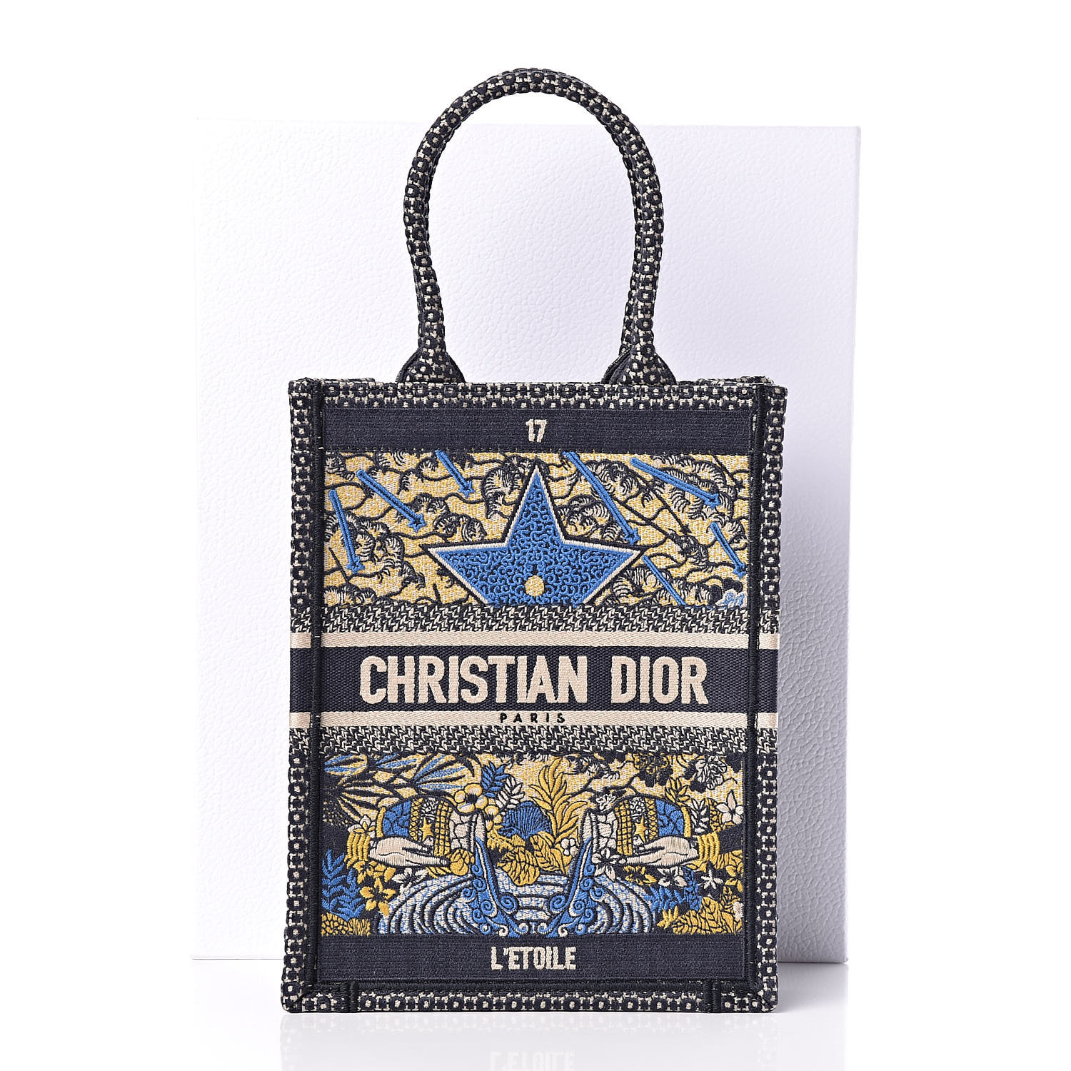 dior vertical tote
