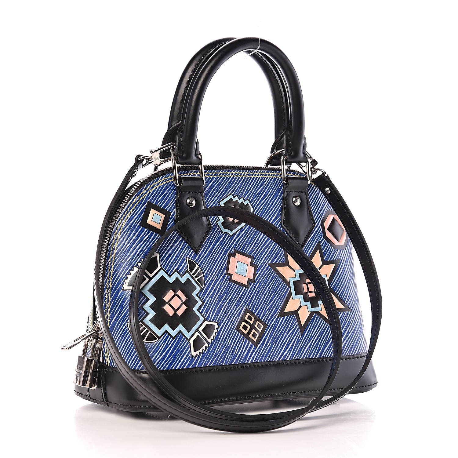 LOUIS VUITTON Epi Azteque Alma BB Denim 544131