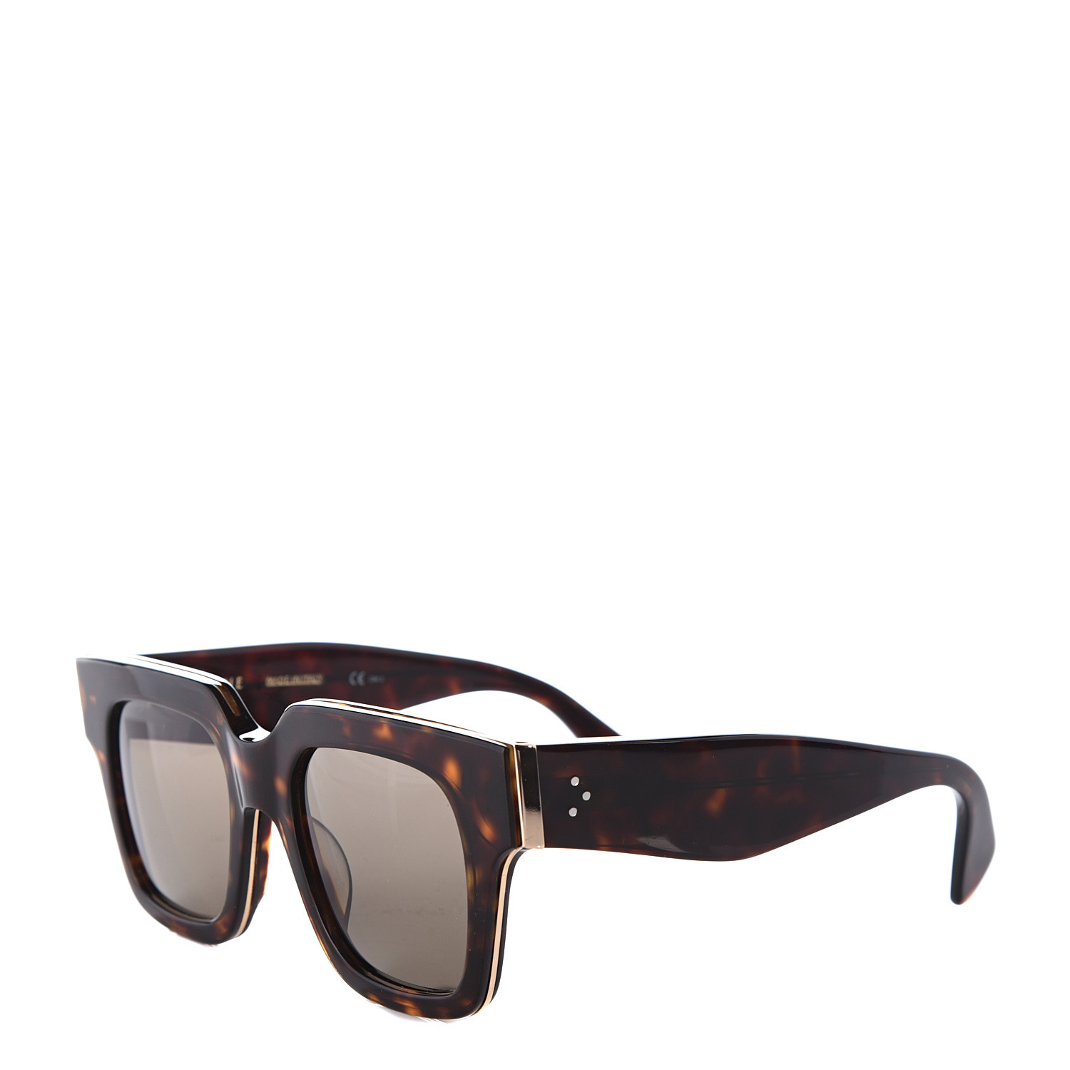 CELINE Sunglasses CL 41097/S Black Havana 543488