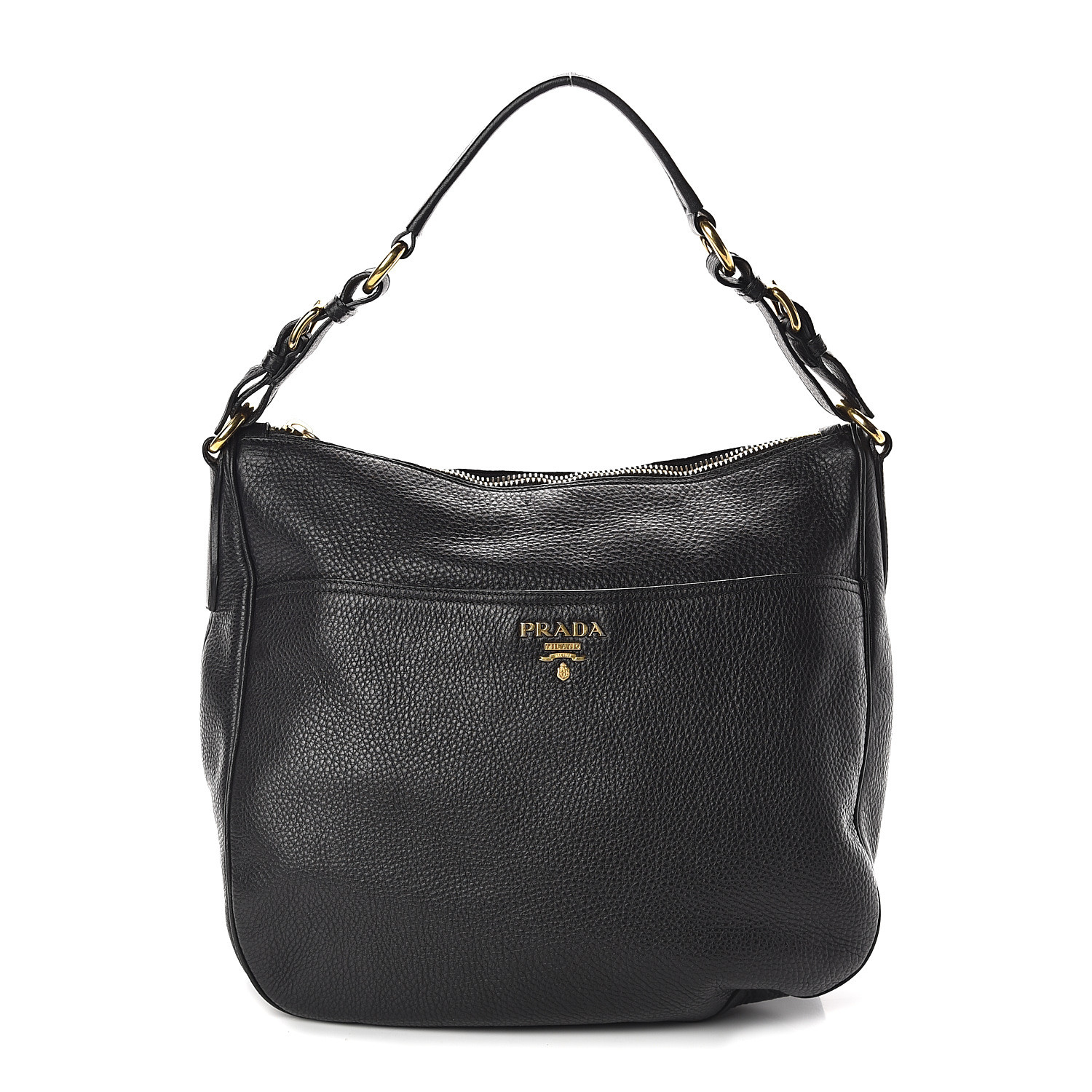 prada hobo bag black