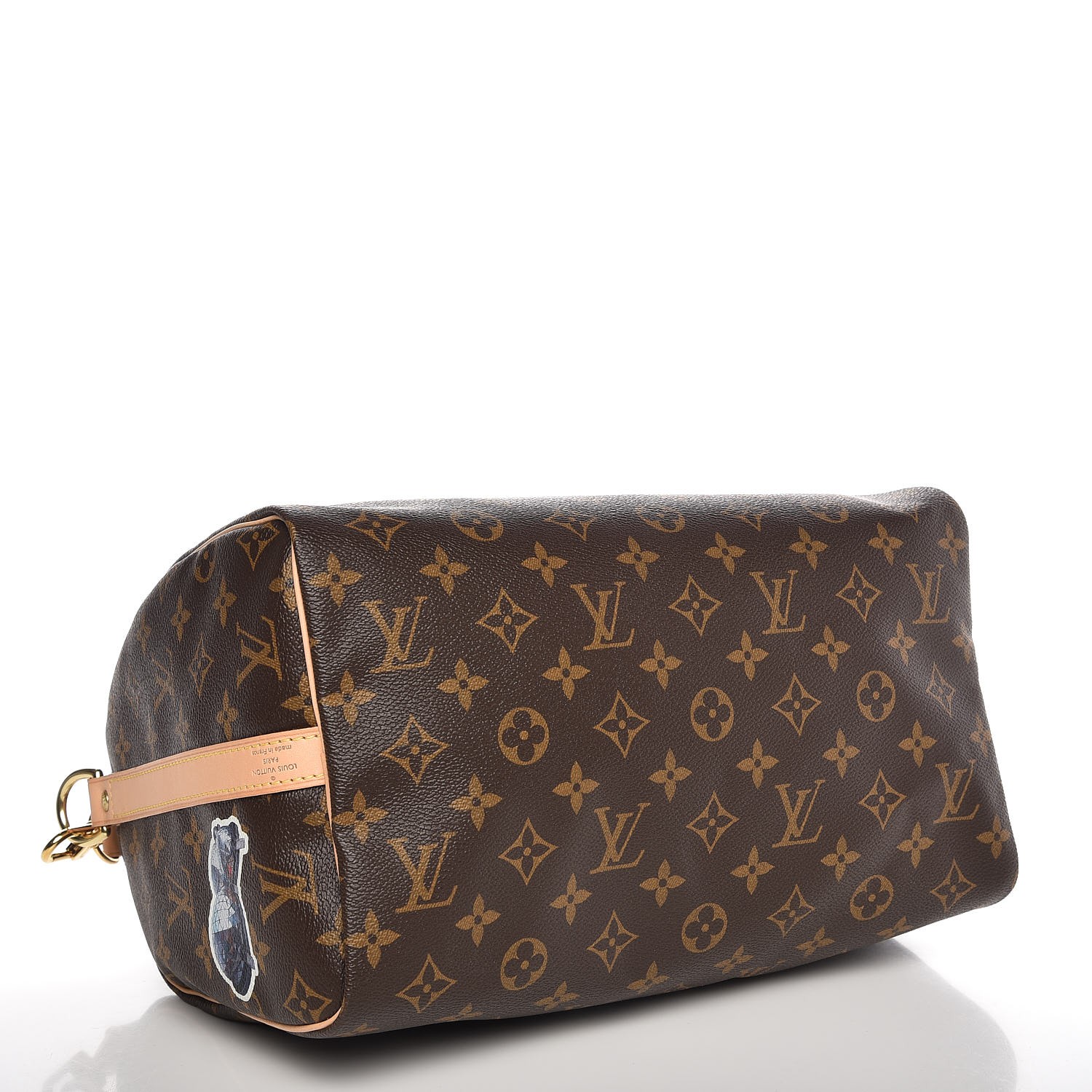 LOUIS VUITTON Monogram World Tour Speedy Bandouliere 30 274576