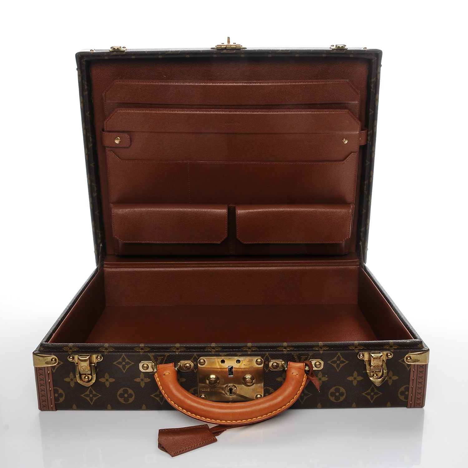 LOUIS VUITTON Monogram President Briefcase 203177