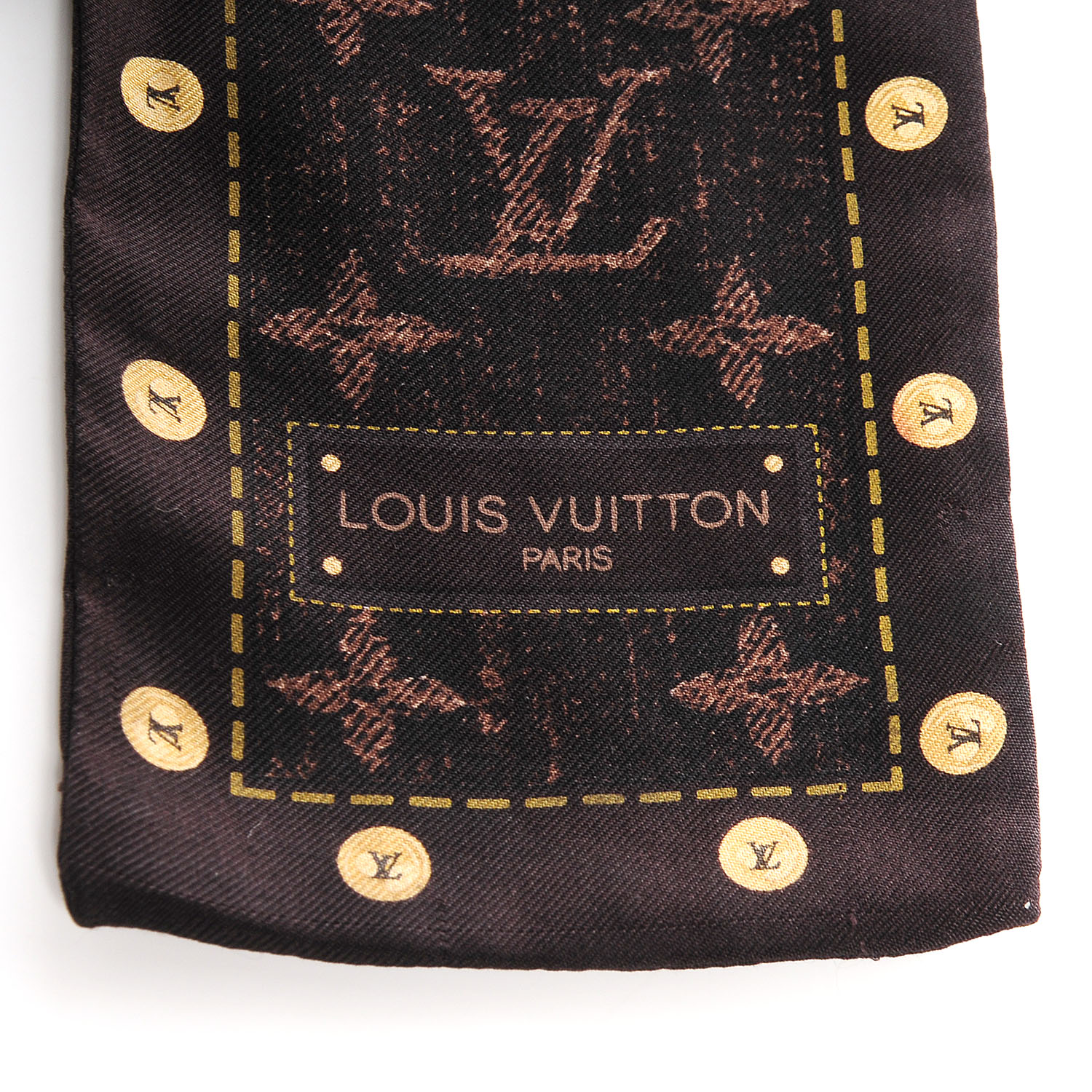 Louis Vuitton Ultimate 3D Bandeau Black Silk