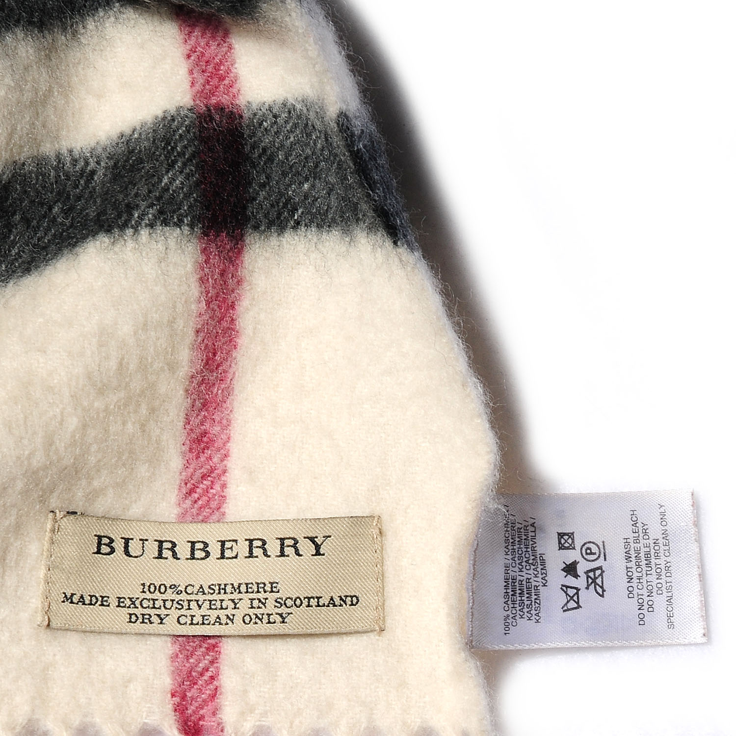 burberry scarf ivory