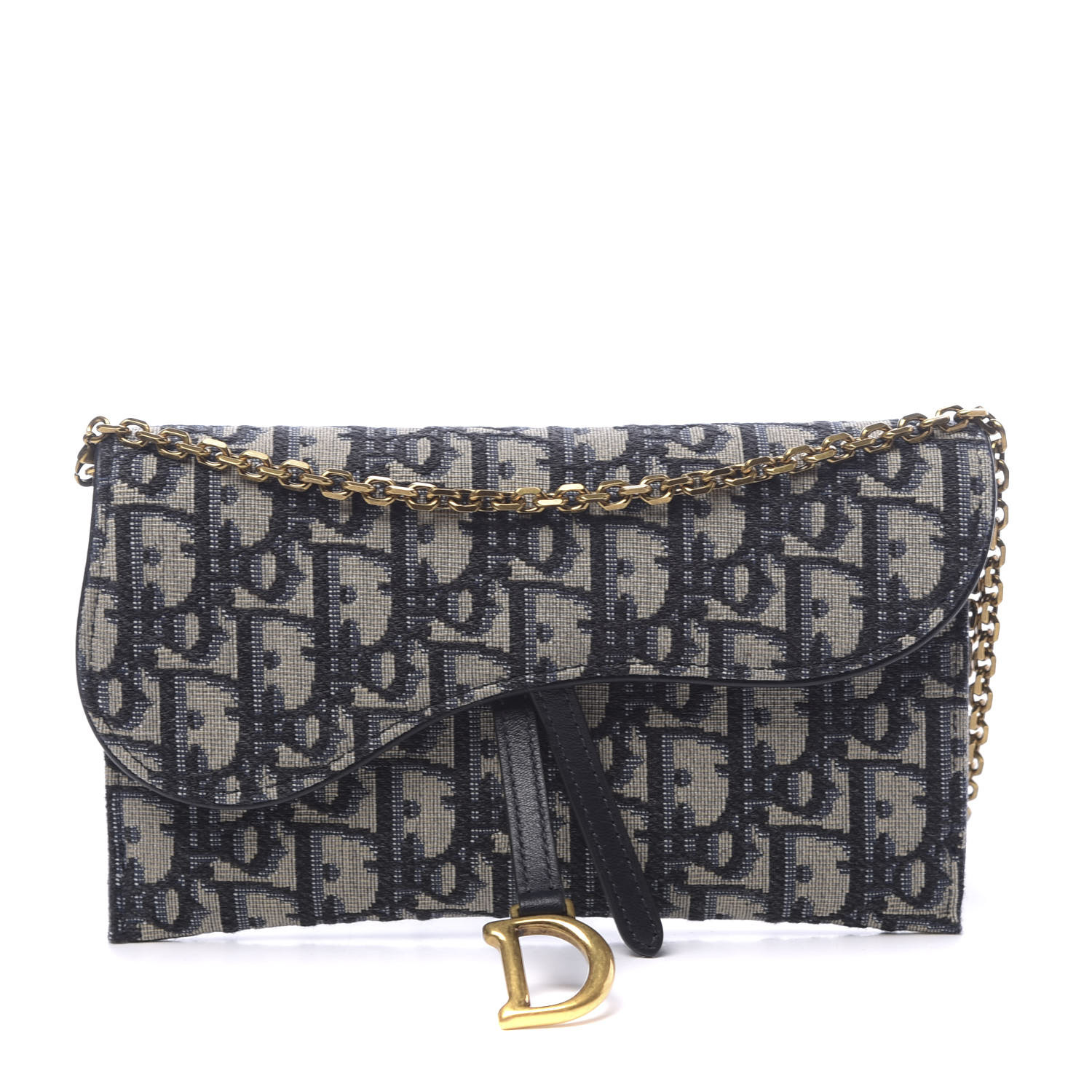 dior long wallet on chain