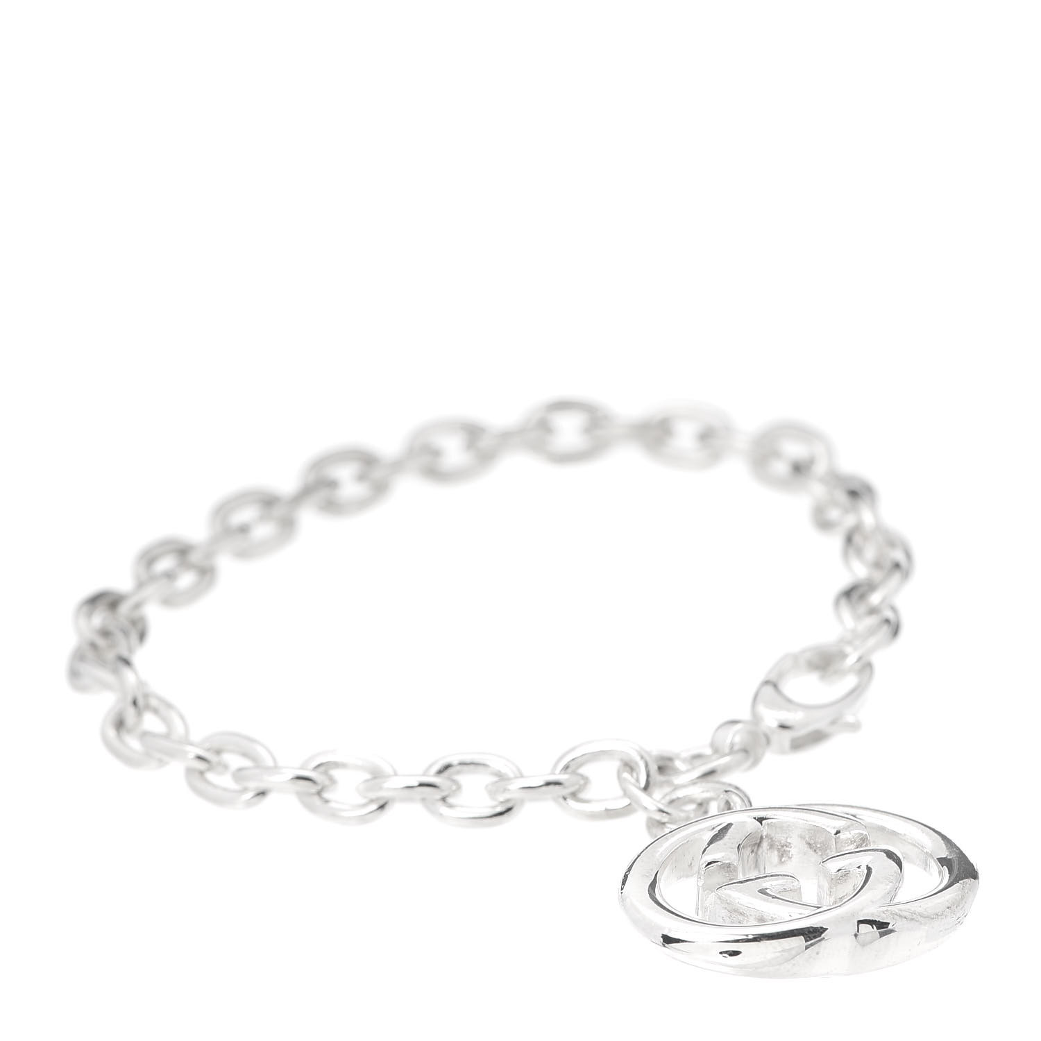 gucci silver britt bracelet