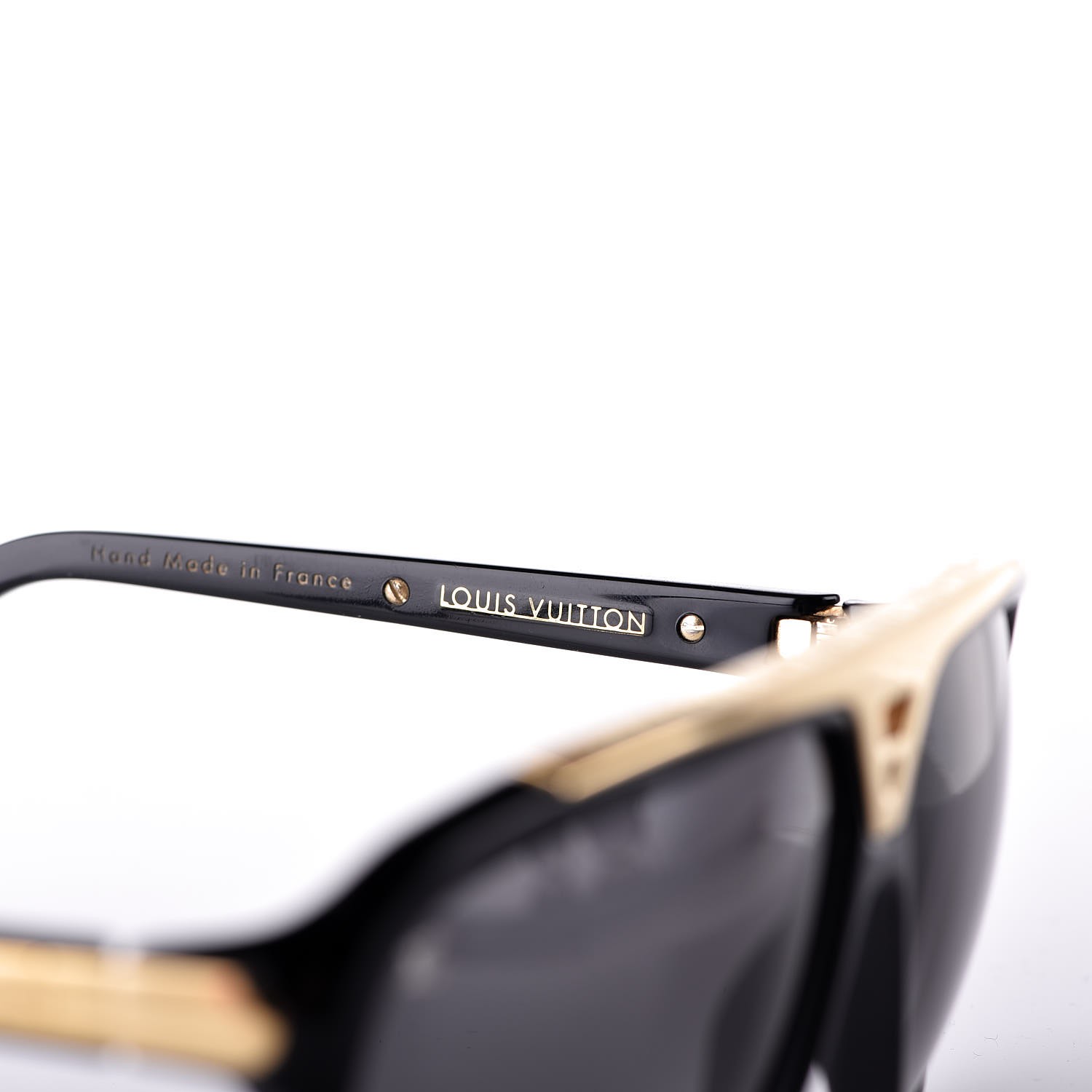 Louis Vuitton #70 Satellite Glasses black clear Men's