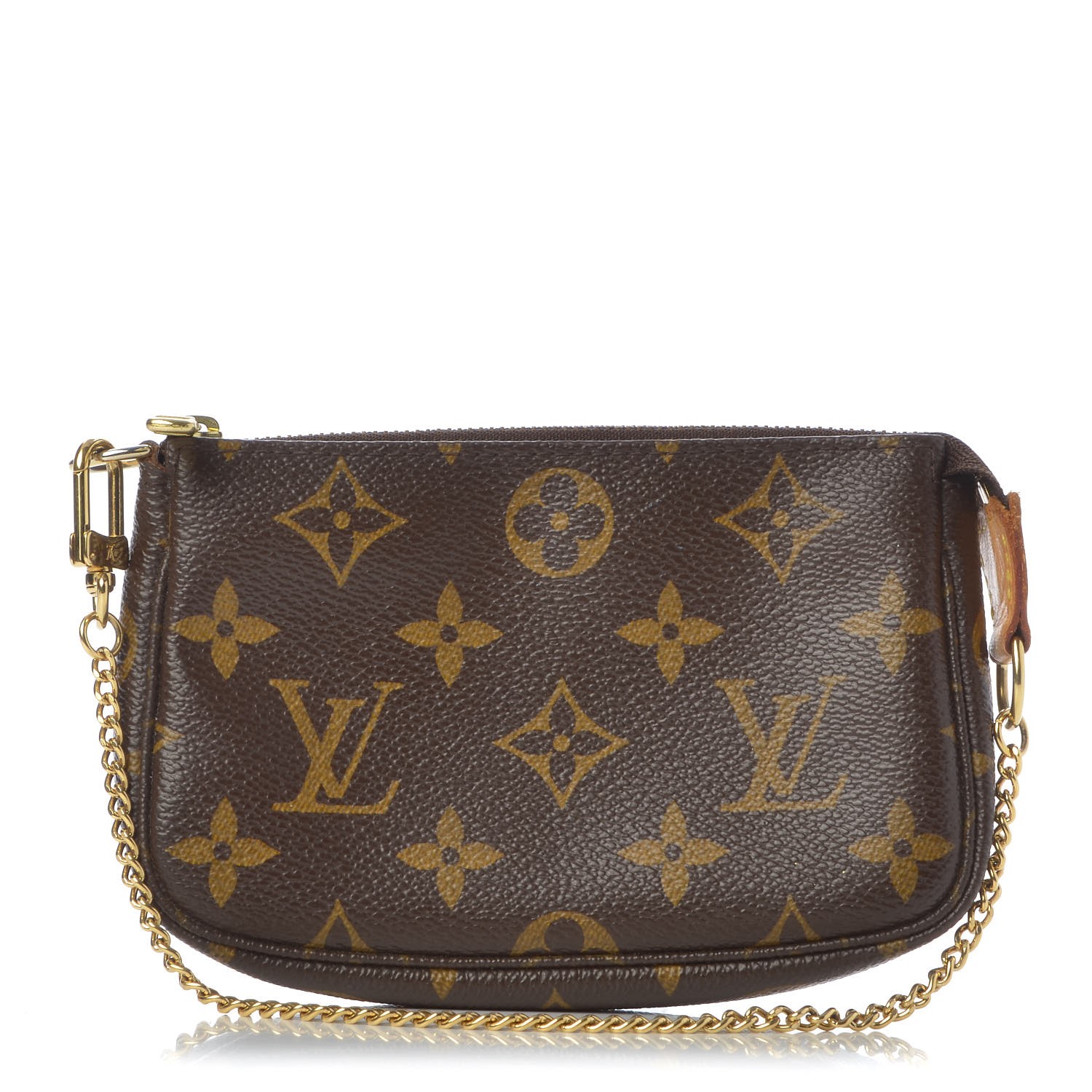 louis vuitton mini pochette accessoires bicolore black beige monogram empreinte