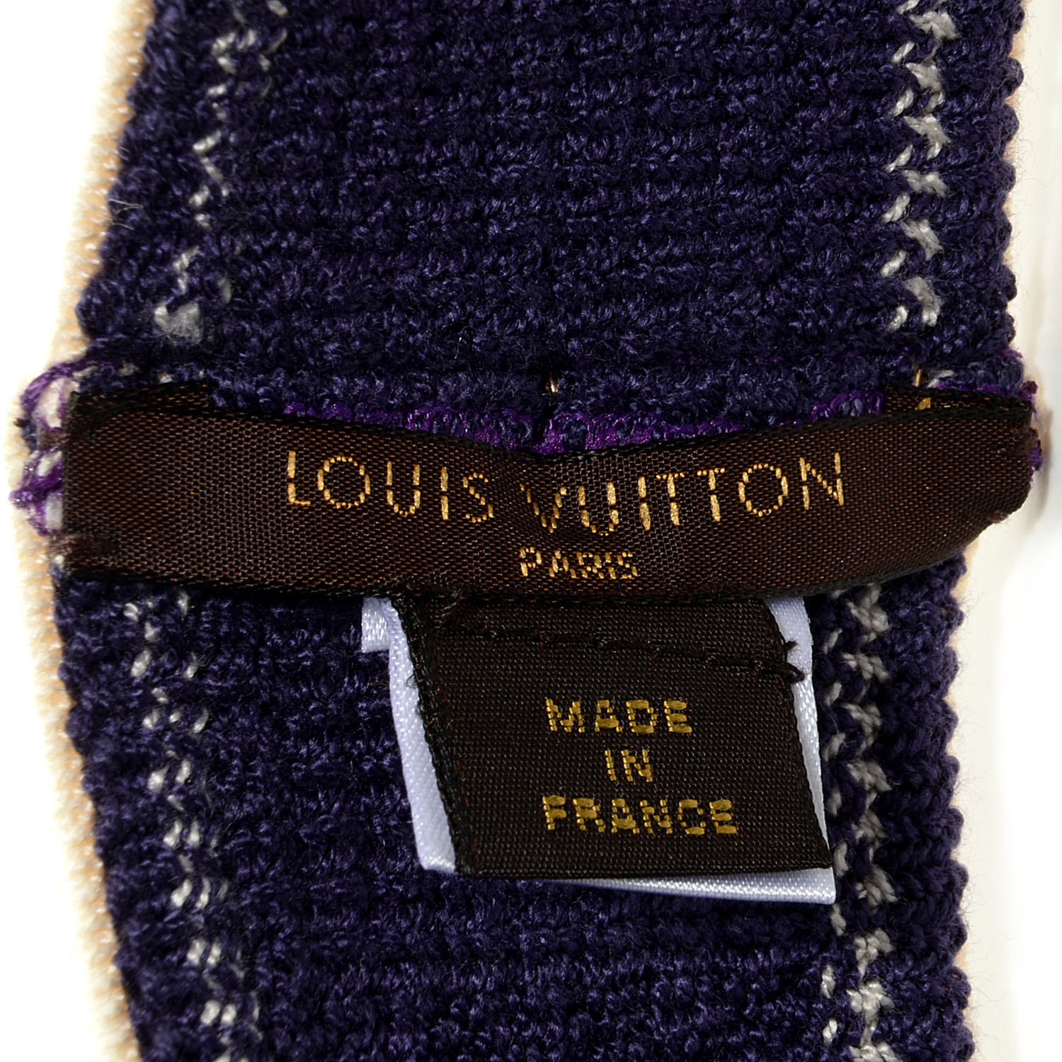 LOUIS VUITTON Damier Azur Headband Sweatband Towel Gym Set 76078